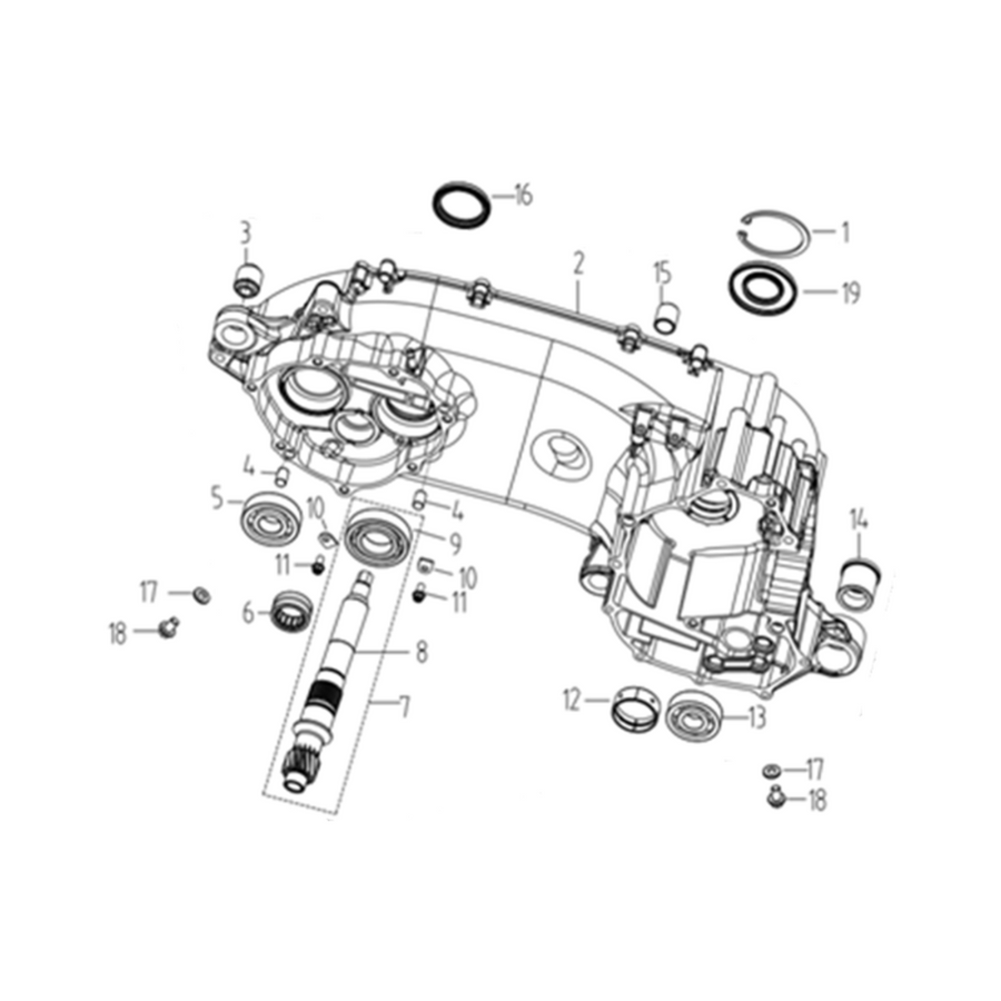 VOGE SR450X - Kairysis karteris