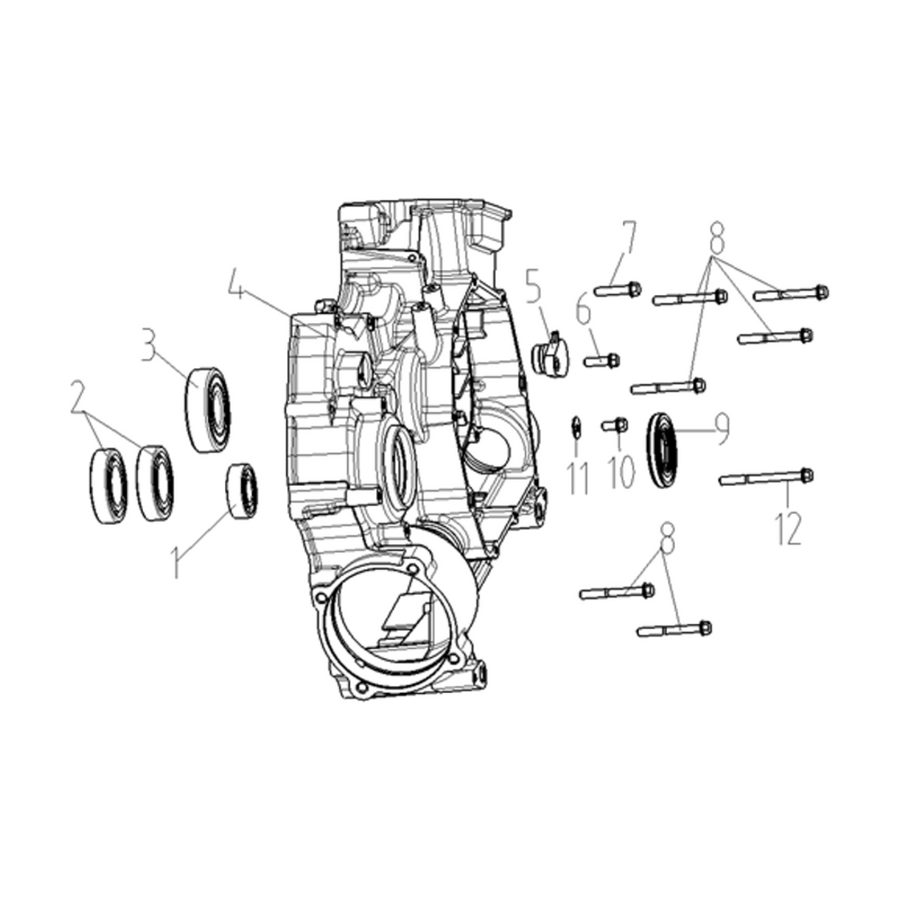 Xwolf 550L (New version) - Karteris, dešinė pusė