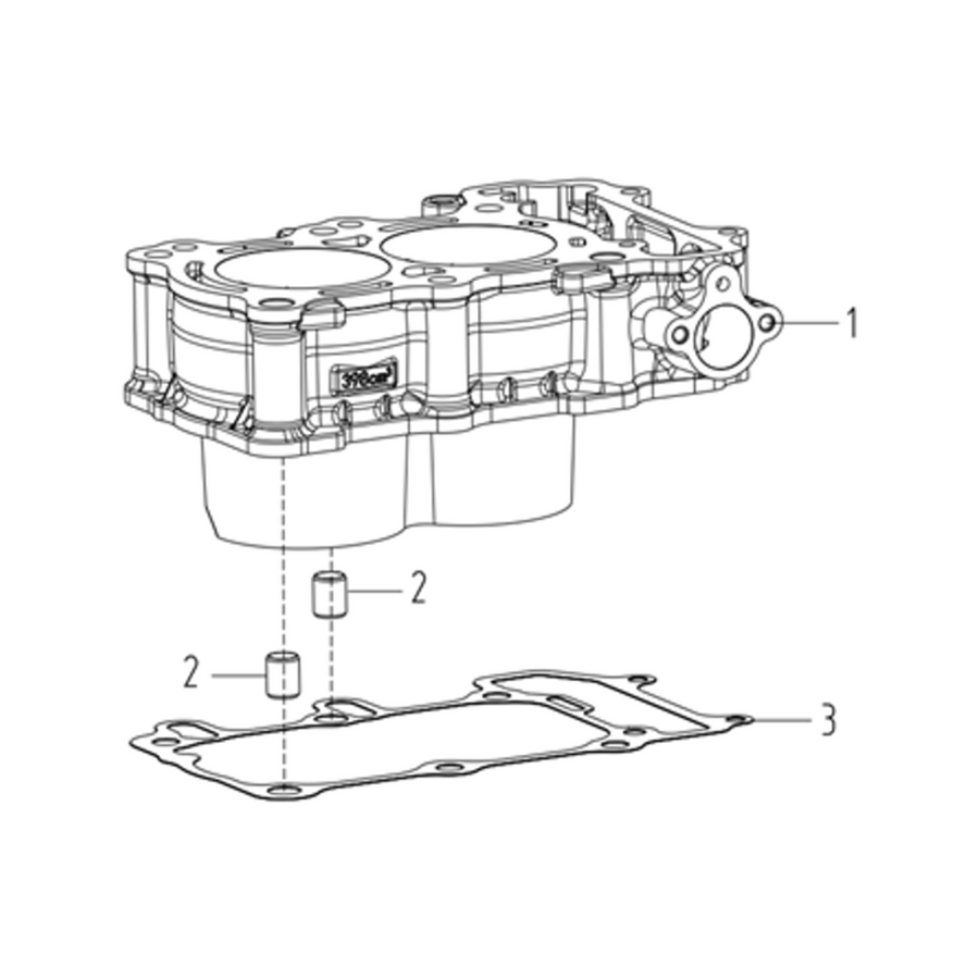 VOGE SR450X - Cilindras