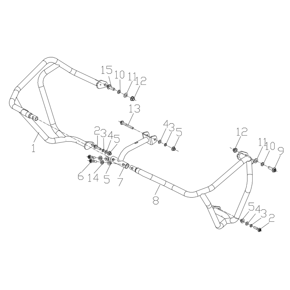 VOGE DS625X - Apsauginis bamperis