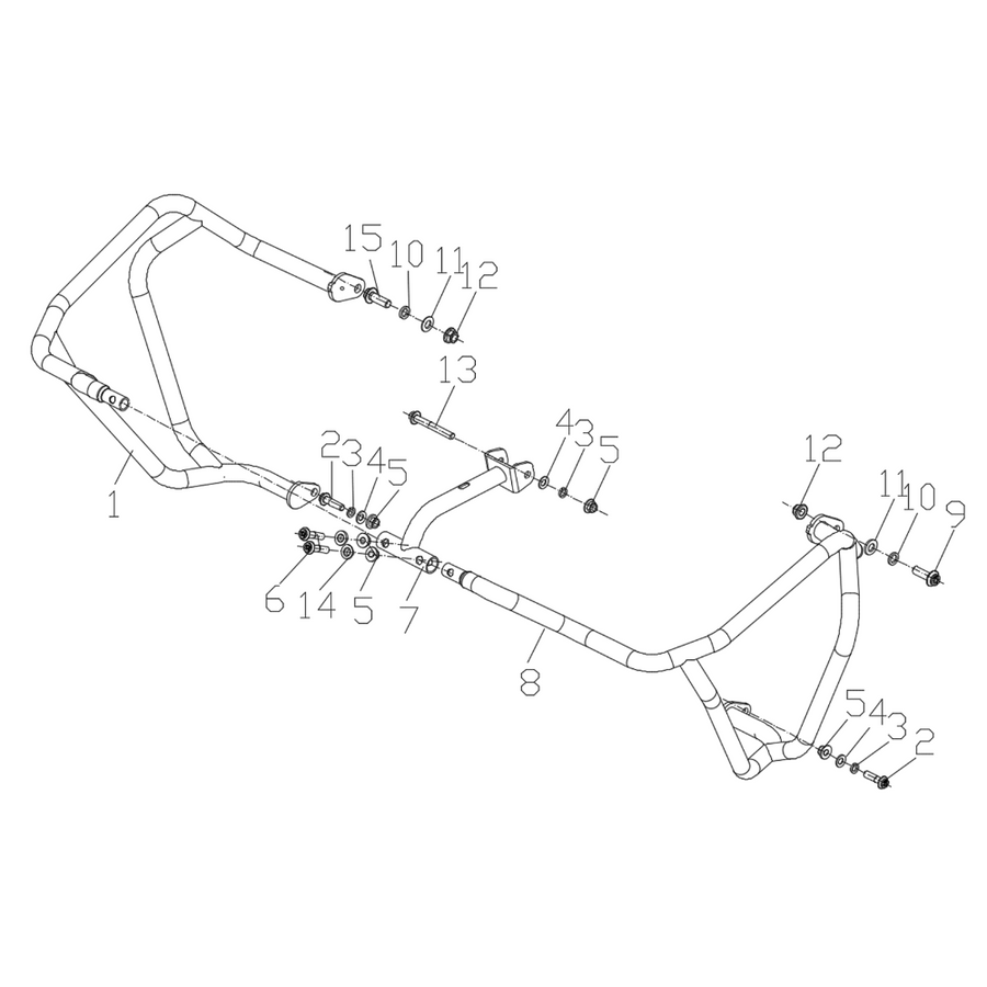 VOGE DS625X - Apsauginis bamperis