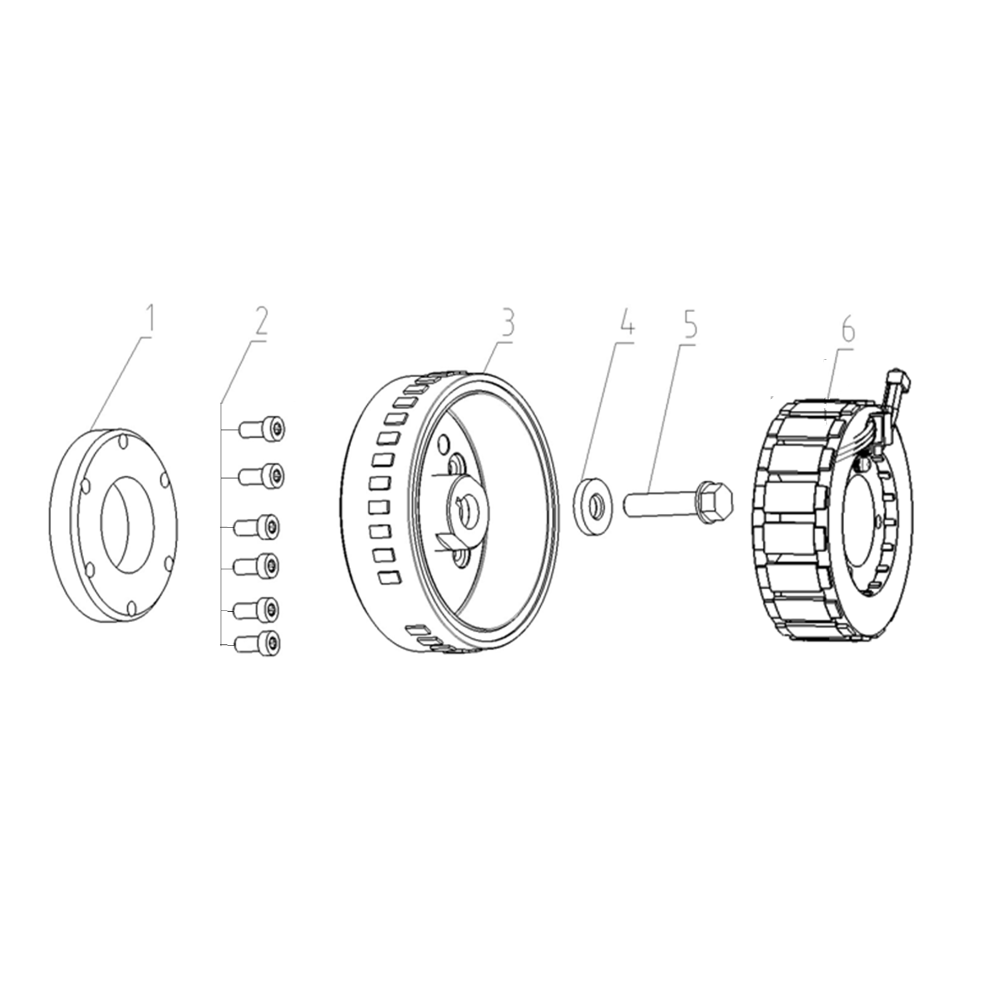 VOGE DS625X - Generatorius