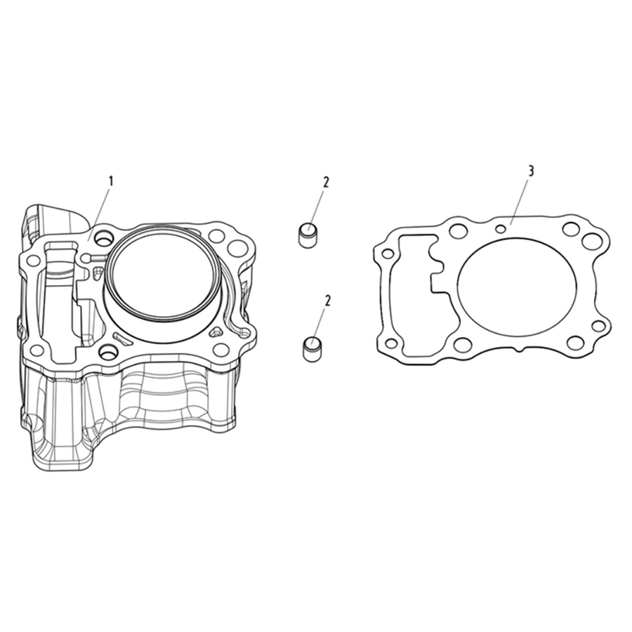 VOGE R125 E5+ - Cilindras