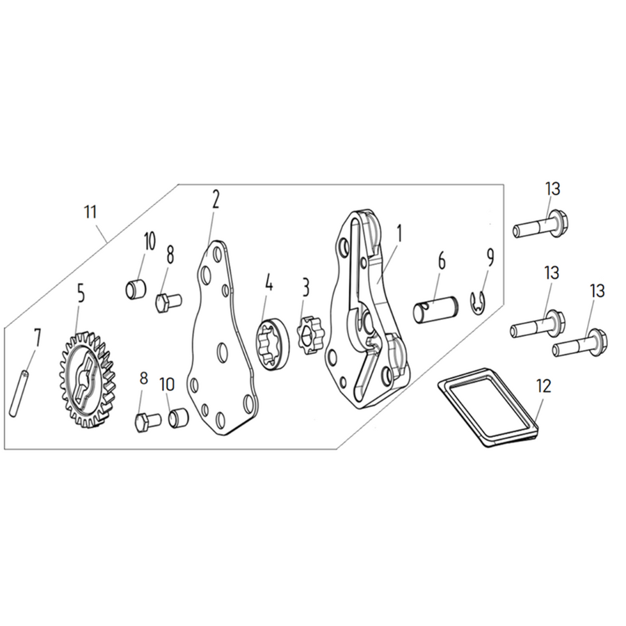 VOGE R125 E5+ - Tepimo sistema