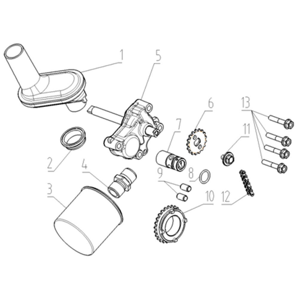 VOGE DS625X - Tepimo sistema