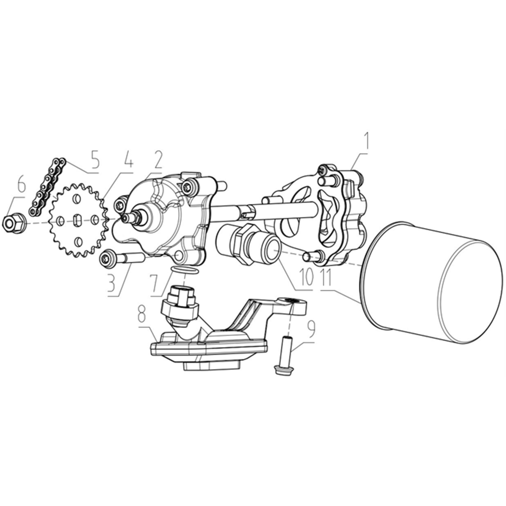 VOGE DS800X RALLY - Tepimo sistema