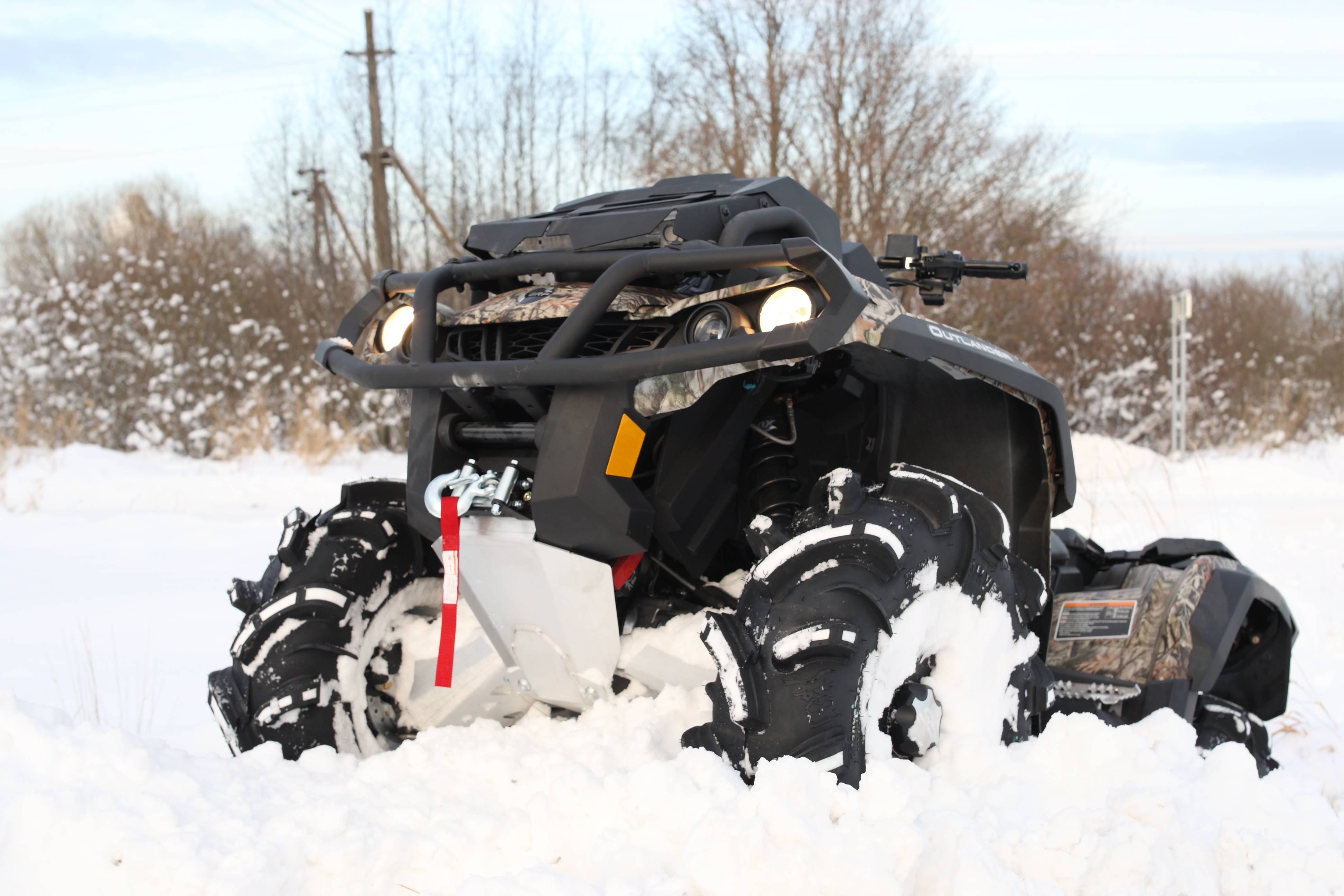Aluminum Skid Plate (full kit) – Can-Am G2 Outlander MAX (2013–2016)