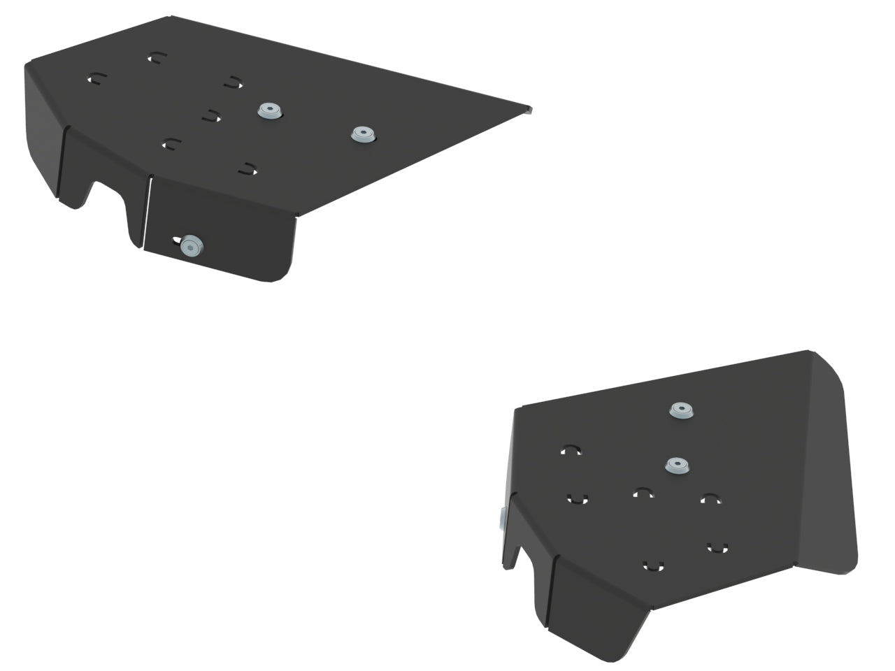 Plastikinės galinės A formos svirčių apsaugos (pora) Yamaha 550 / 700 (...-2013)