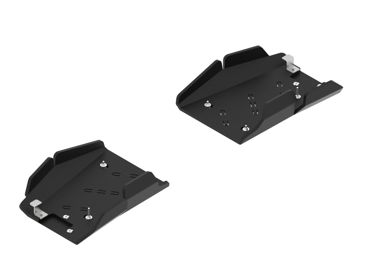 Plastikinės galinės A formos svirčių apsaugos (poros): Polaris Sportsman XP 1000 S
