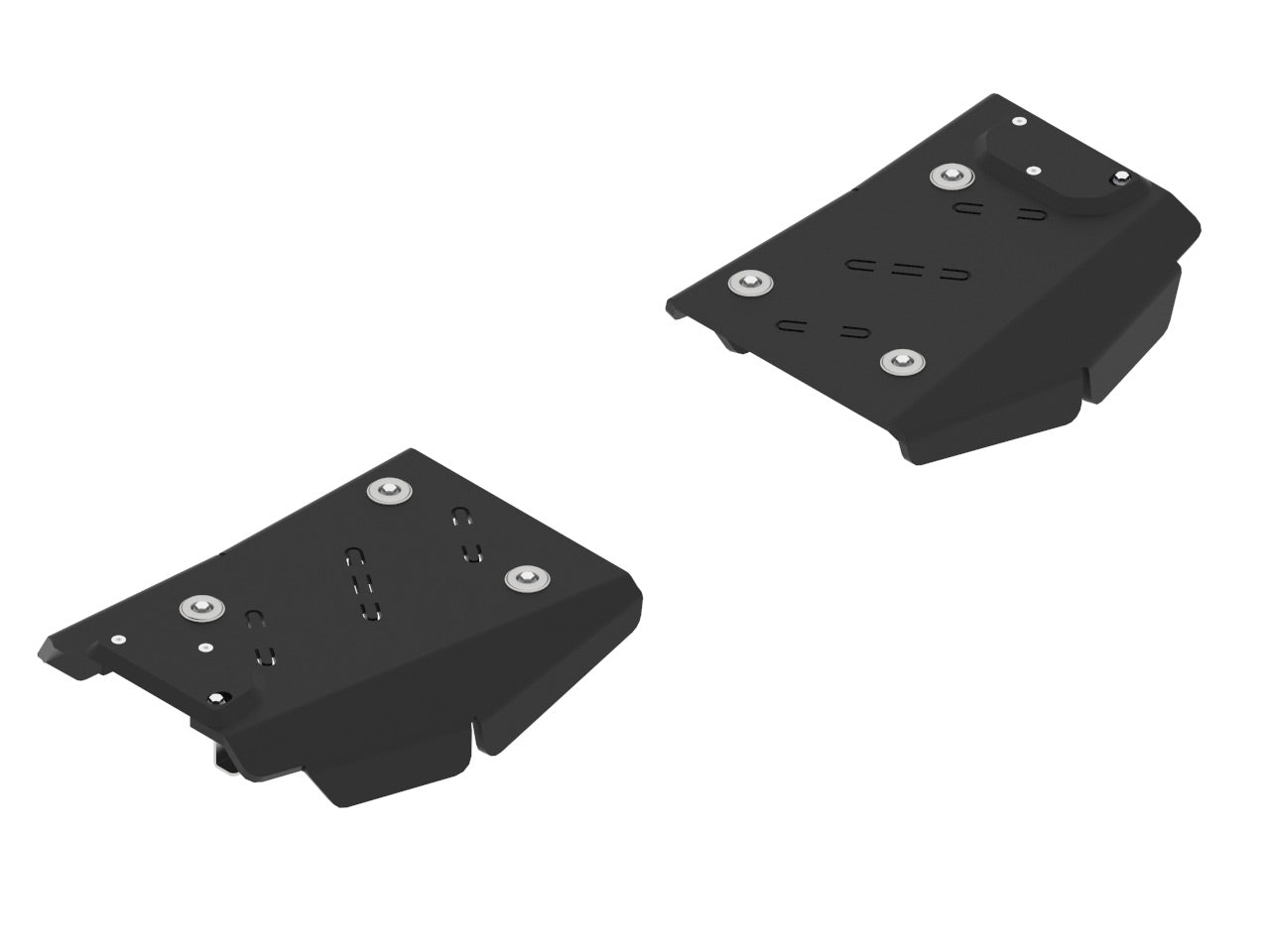 Plastikinės galinės A formos svirčių apsaugos (poros): Polaris Sportsman XP 1000 S