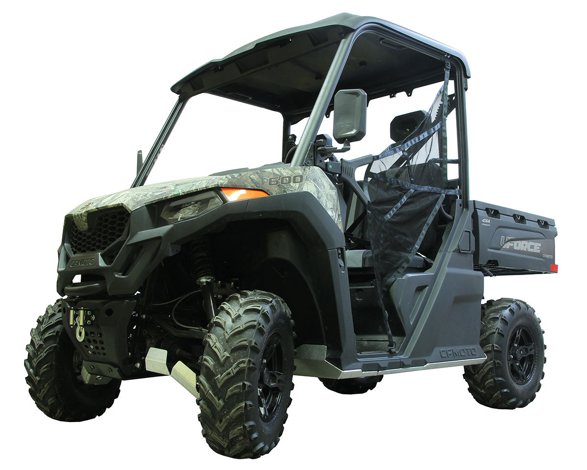Apsauginė dugno plokštė (pilnas komplektas, aliuminis / plastikas): CFMOTO UFORCE 600