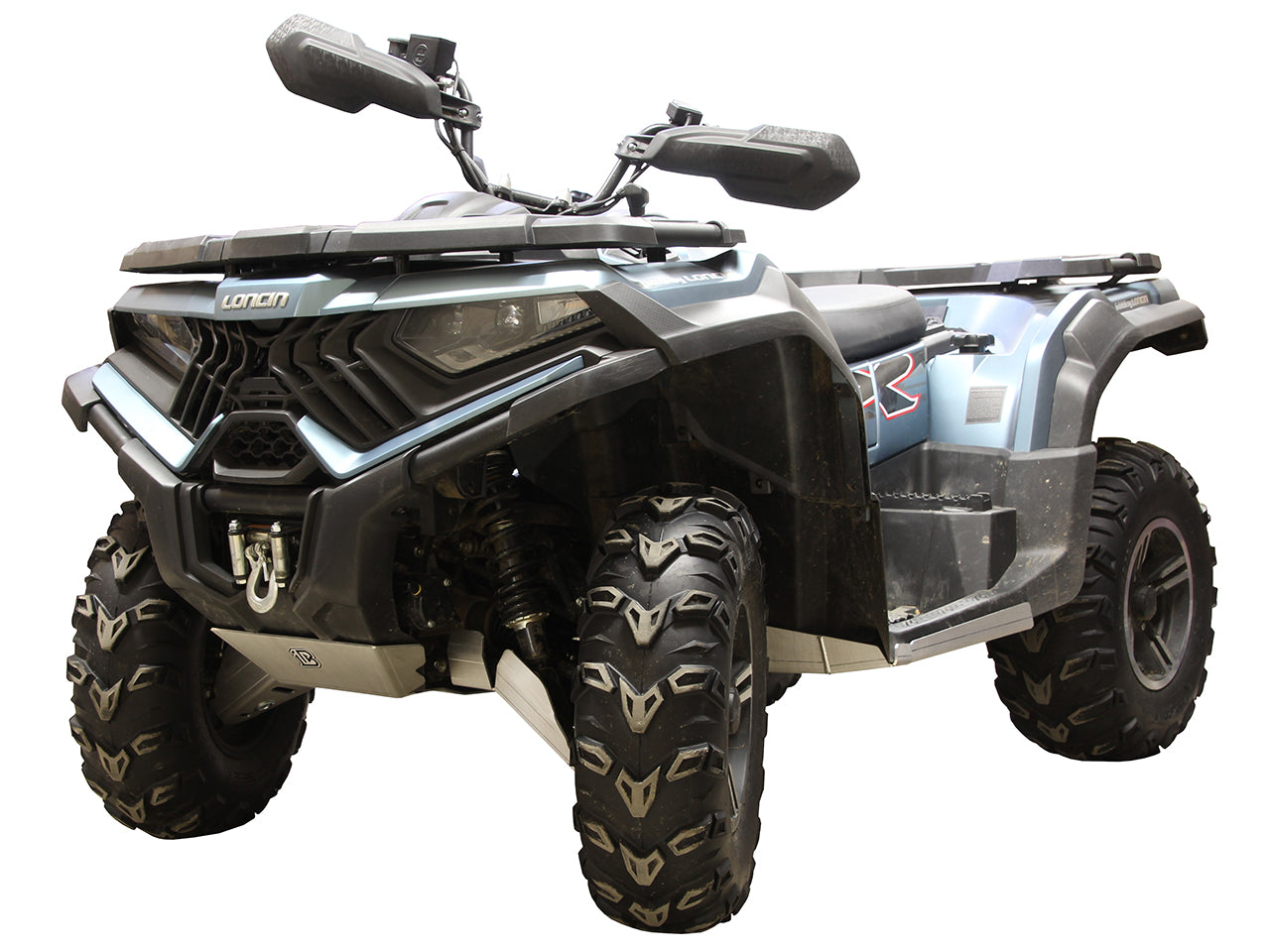 Aliuminė dugno apsauga (pilnas komplektas) – LONCIN XWOLF 700L / GOES XWOLF 700 MAX