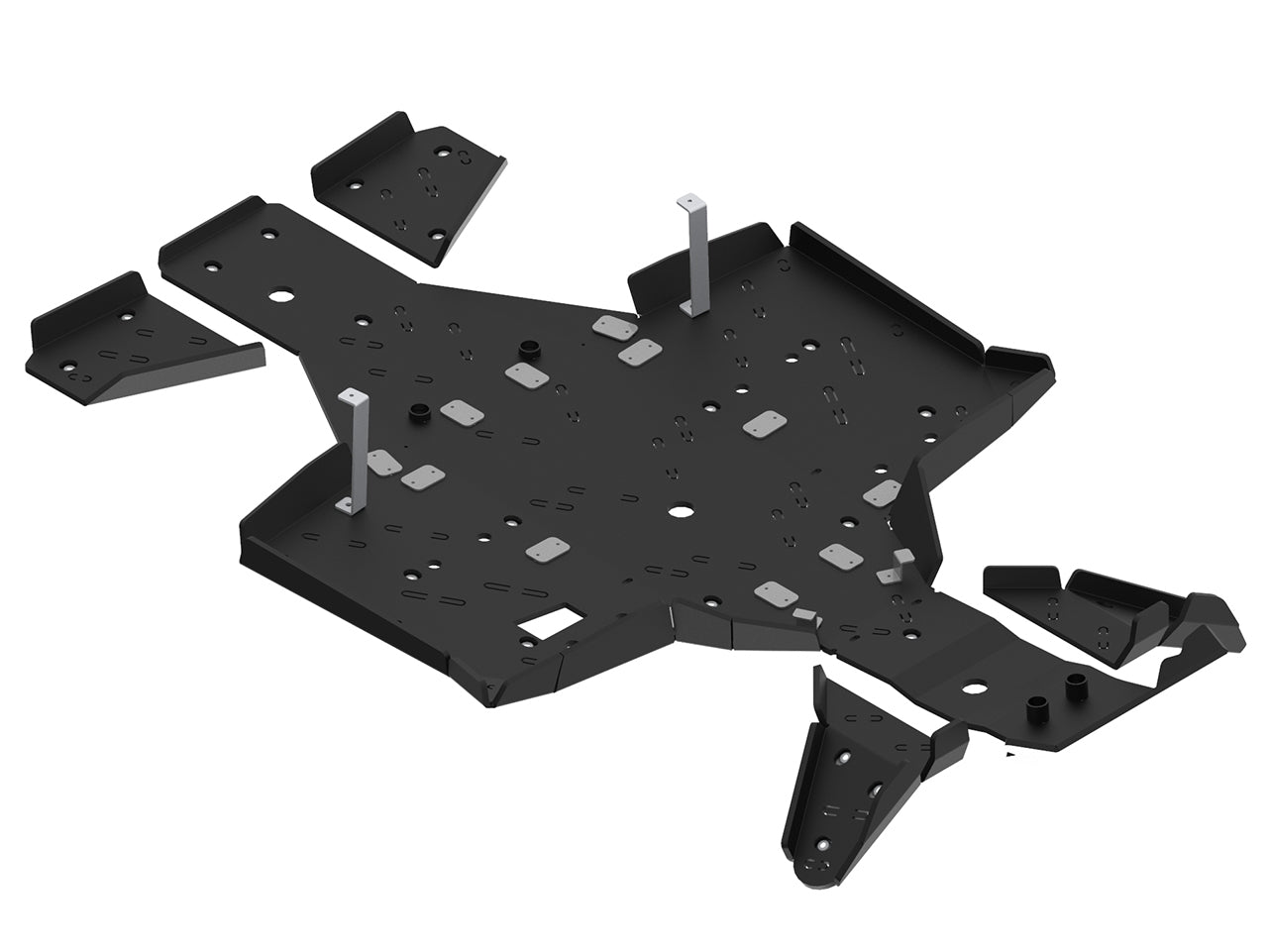Full protection skid plate kit (plastic): Loncin XWOLF 550 L, Loncin XWOLF 700 L, GOES XWOLF 700 MAX