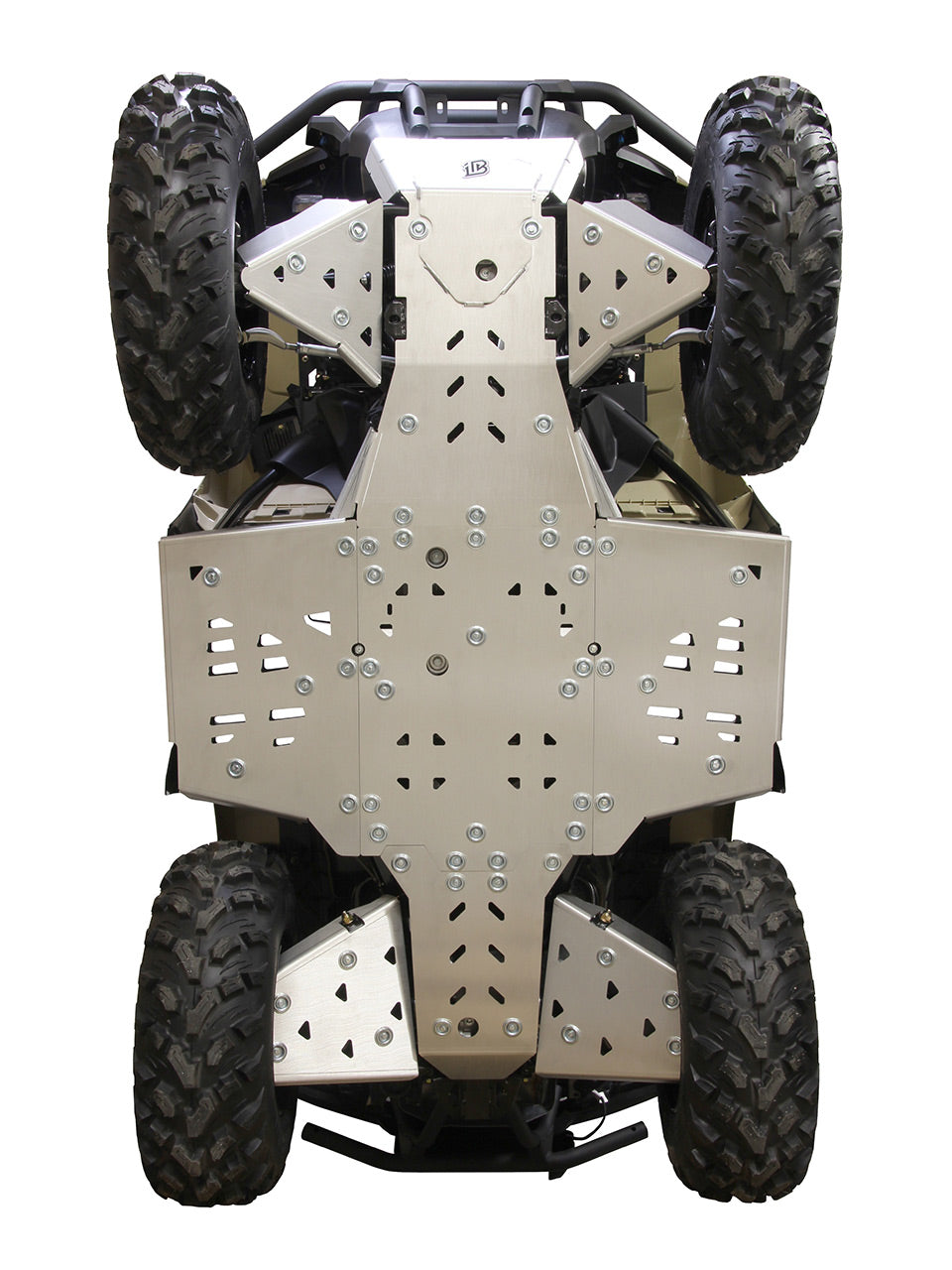 Apsauginė dugno plokštė (pilnas komplektas, aliuminė): Can-Am G3 Outlander 500 / 700 (2023+) / Outlander PRO / PRO XU (2024+)