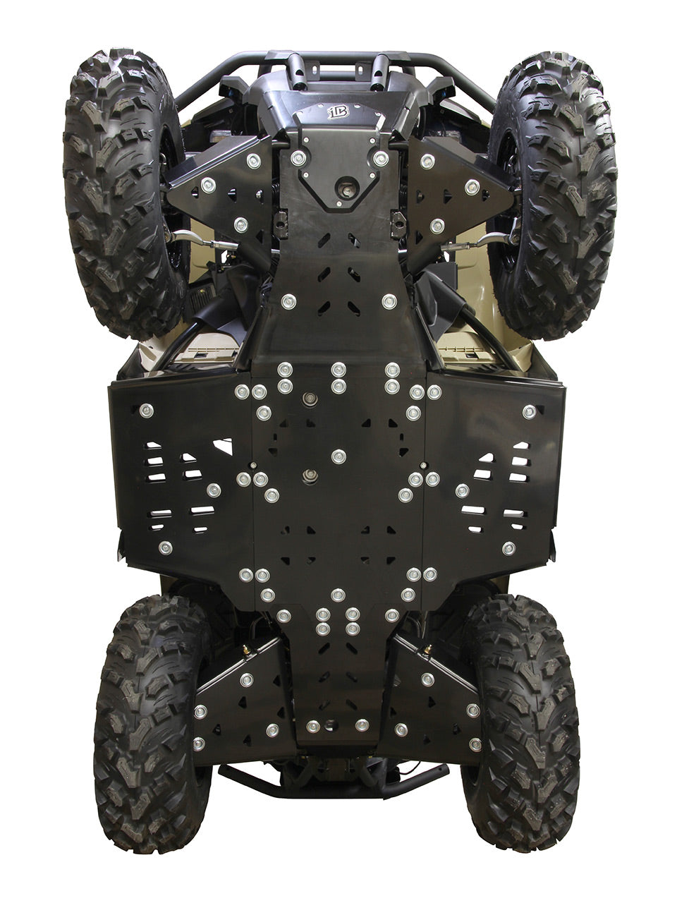 Apsauginė dugno plokštė (pilnas komplektas, plastikinė): Can-Am G3 Outlander 500 / 700 (2023+) / Outlander PRO / PRO XU (2024+)
