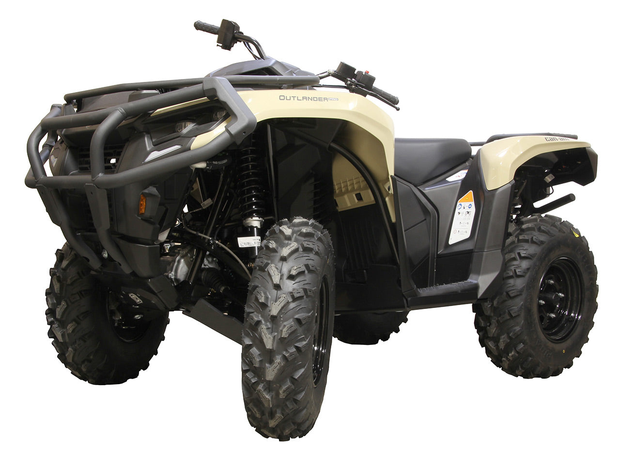 Apsauginė dugno plokštė (pilnas komplektas, plastikinė): Can-Am G3 Outlander 500 / 700 (2023+) / Outlander PRO / PRO XU (2024+)