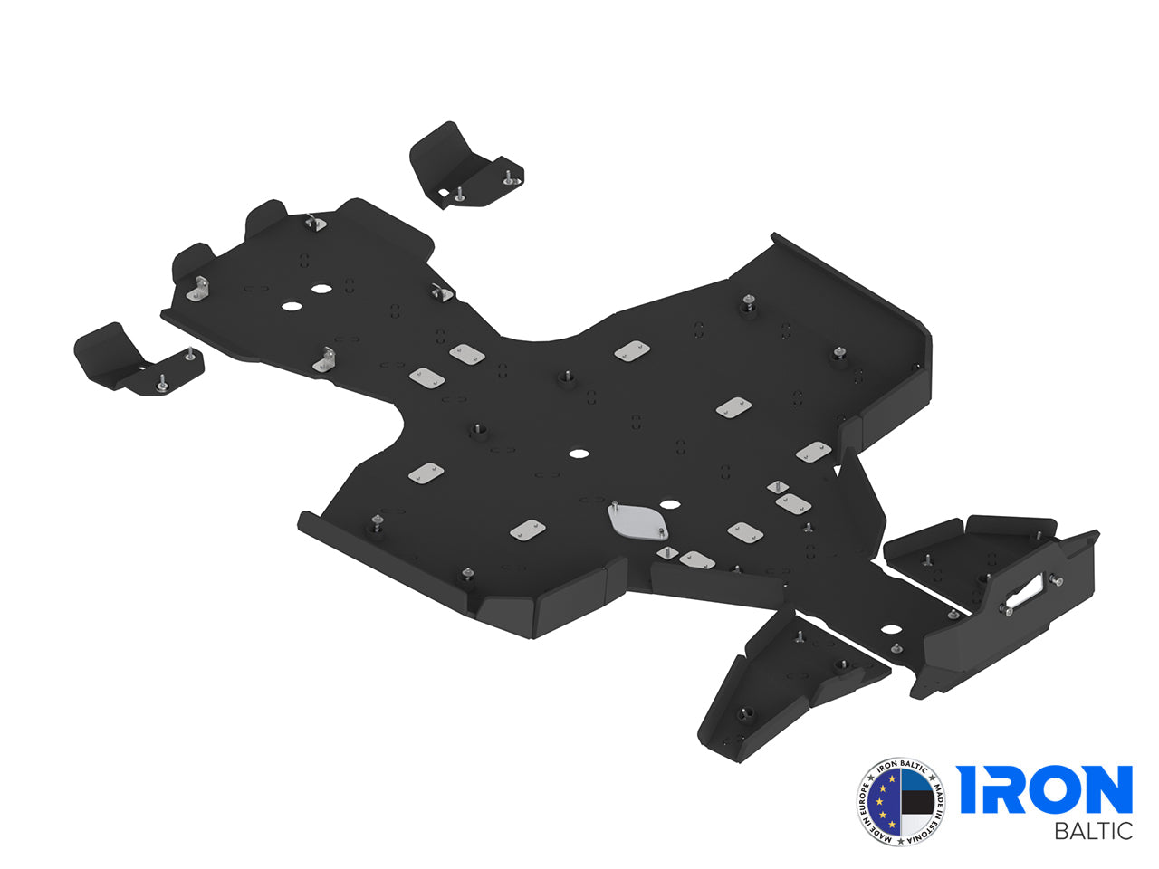 Full protection plates kit (plastic): CFORCE 850 / 1000 G3 (2024+) & USA Touring models