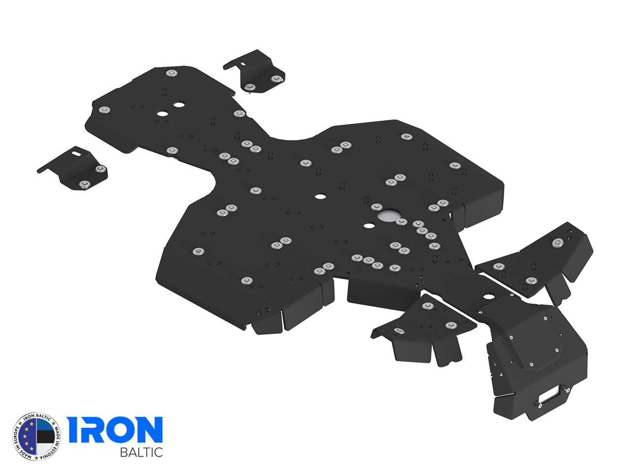 Full protection plates kit (plastic): CFORCE 850 / 1000 G3 (2024+) & USA Touring models
