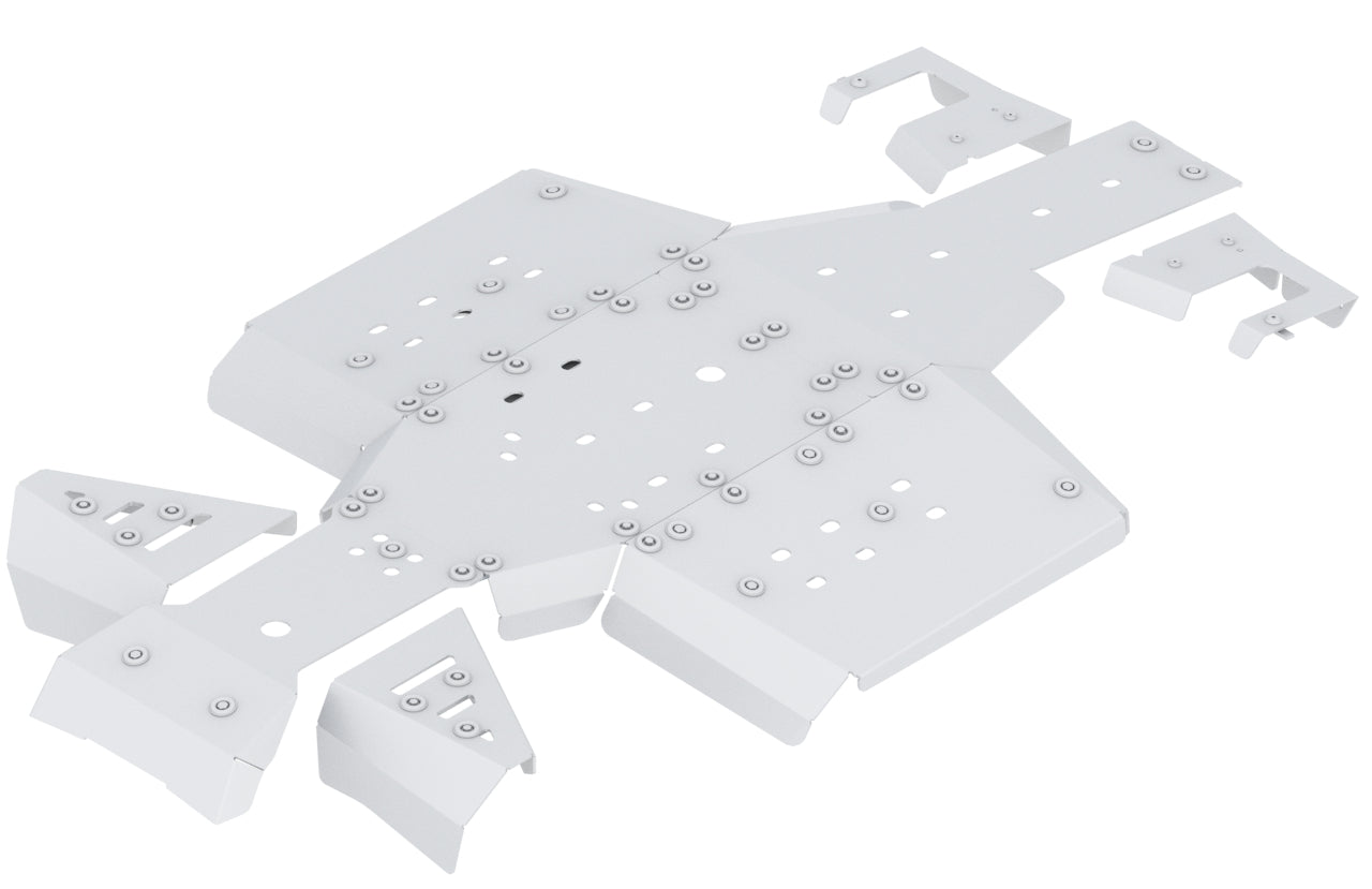 Protective skid plate (aluminum): Polaris Sportsman 570 Touring (MY2025+)