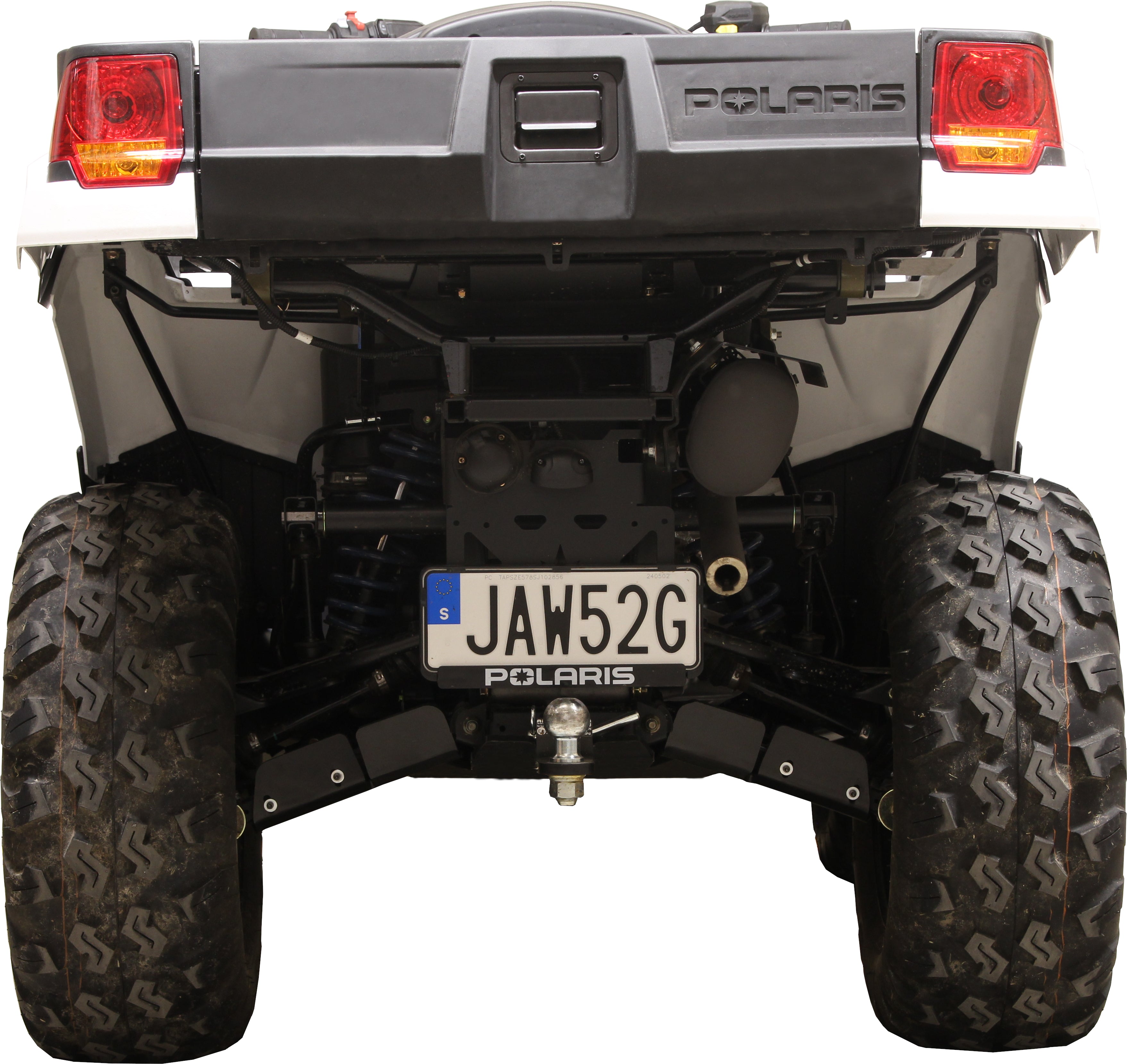 Apsauginė dugno plokštė (plastikinė): Polaris Sportsman 570 X2 Nordic Pro (MY2025+)