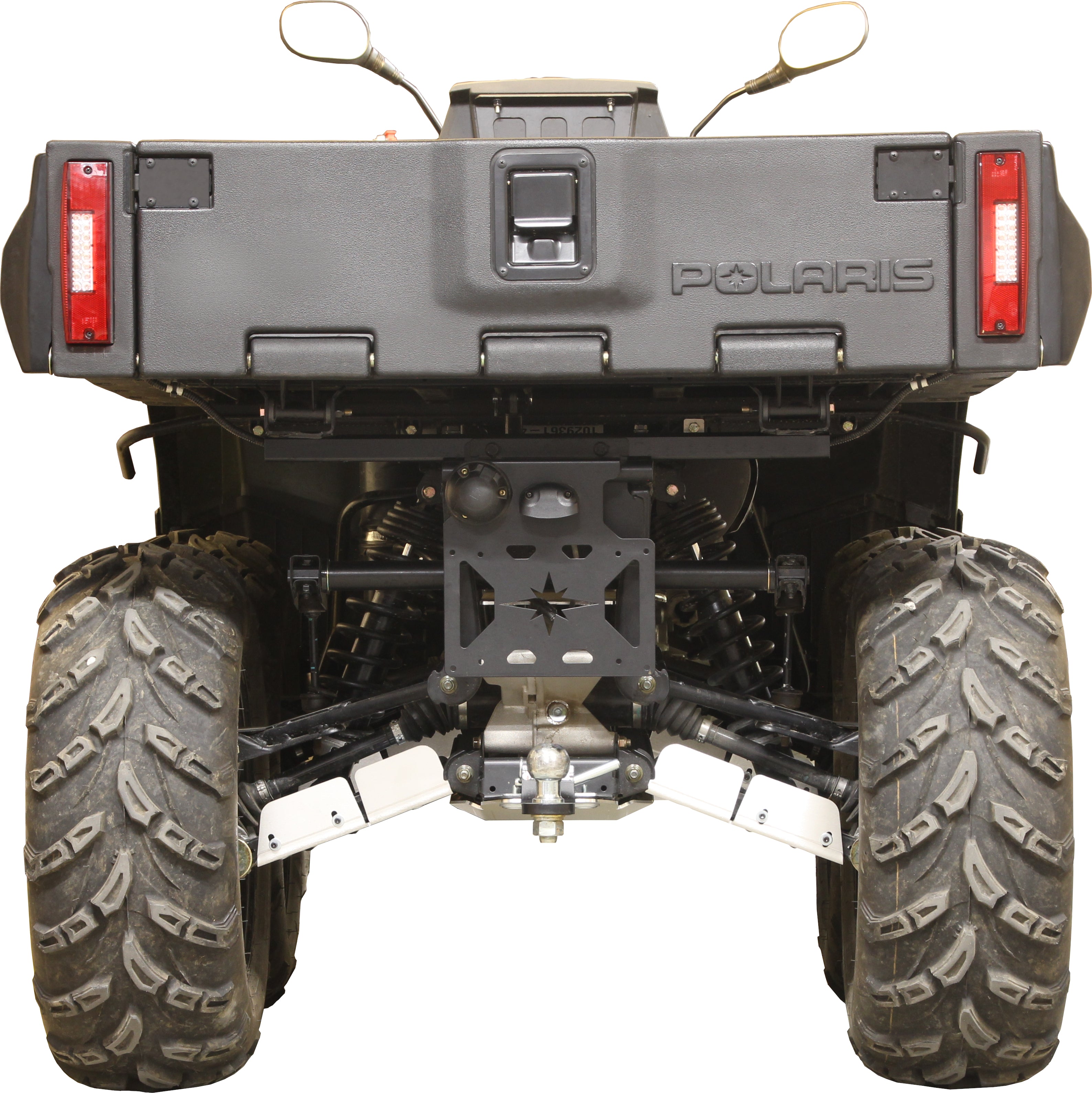Apsauginė dugno plokštė (aliumininė): Polaris Sportsman 570 Big Boss 6x6 (MY2025+)