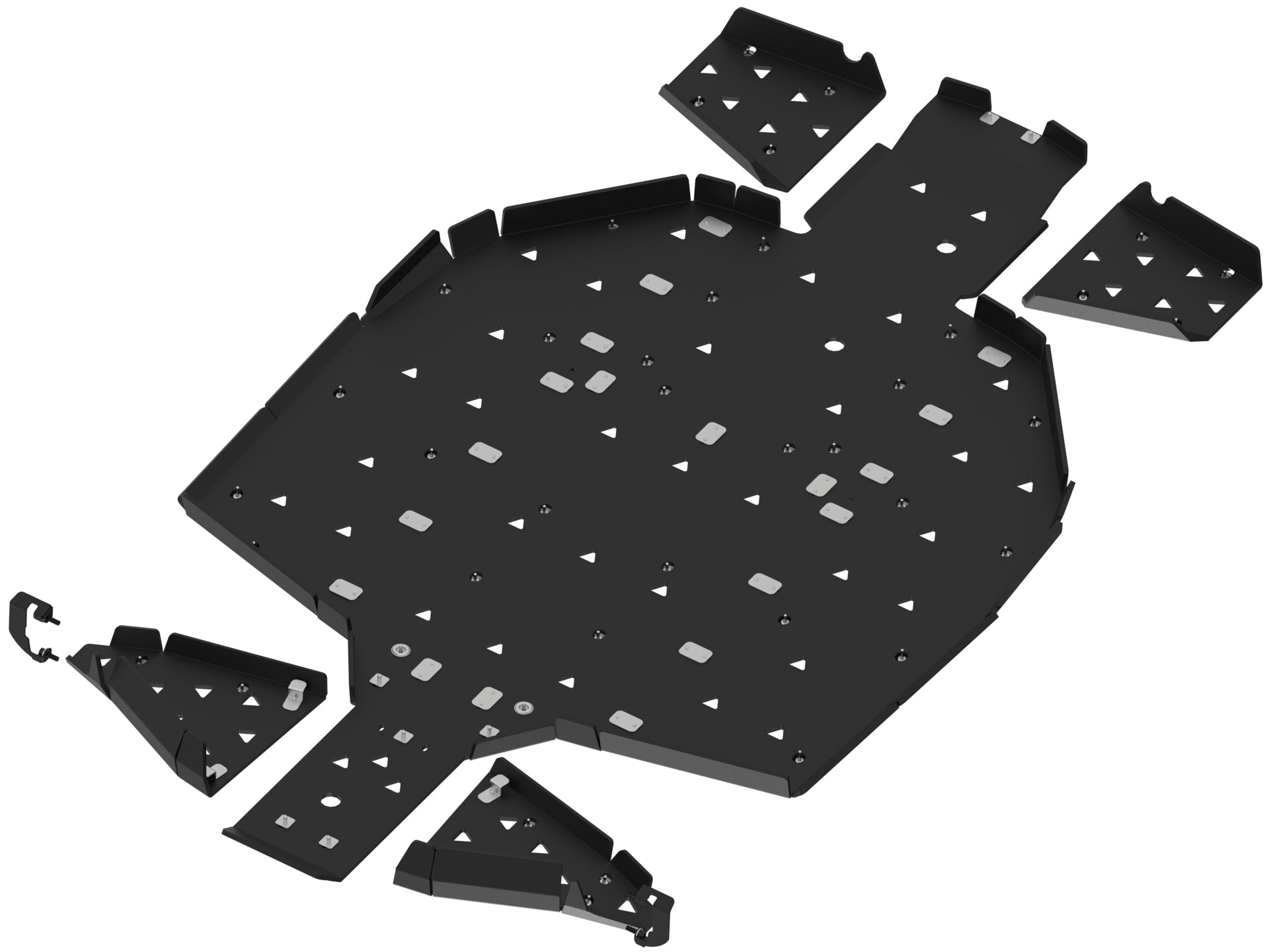 Bottom protection plate (plastic): Segway Fugleman UT10 (2024+)