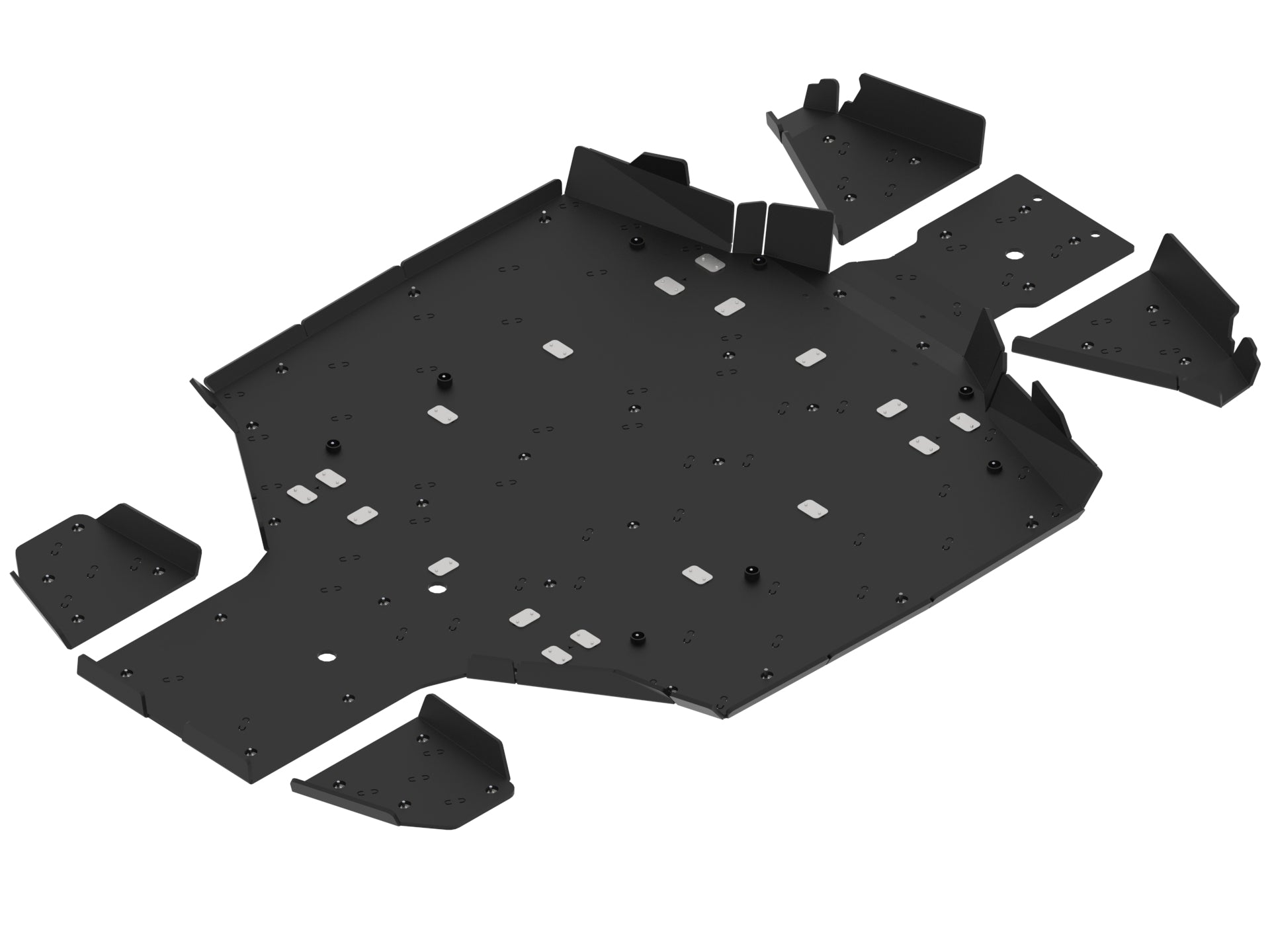 Plastic underbody protection kit for CFMOTO U10 PRO (from 2025)
