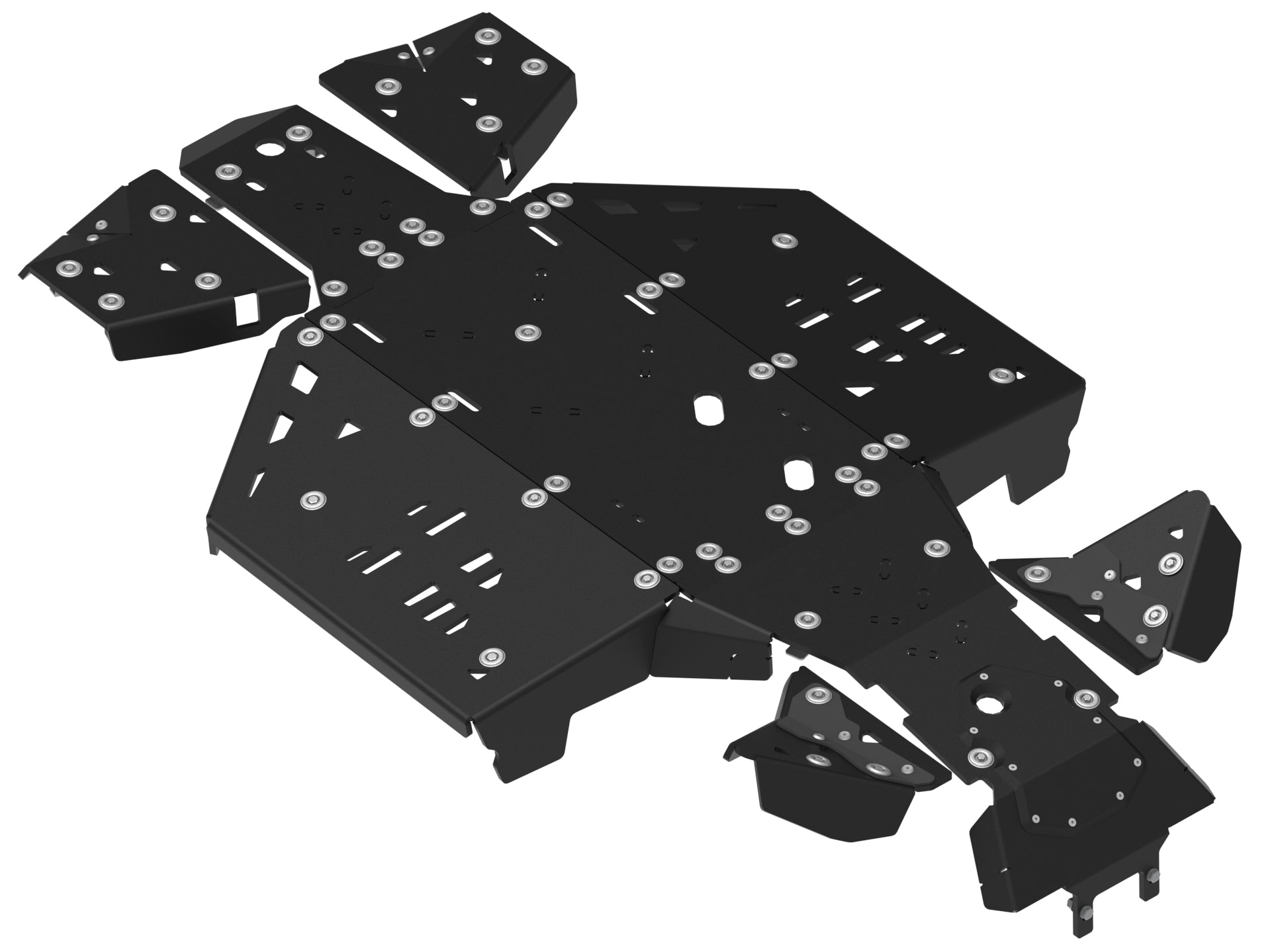 Plastikinis dugno apsaugų komplektas Can-Am Outlander 850 / 1000 MAX G3 (nuo 2025 m.)