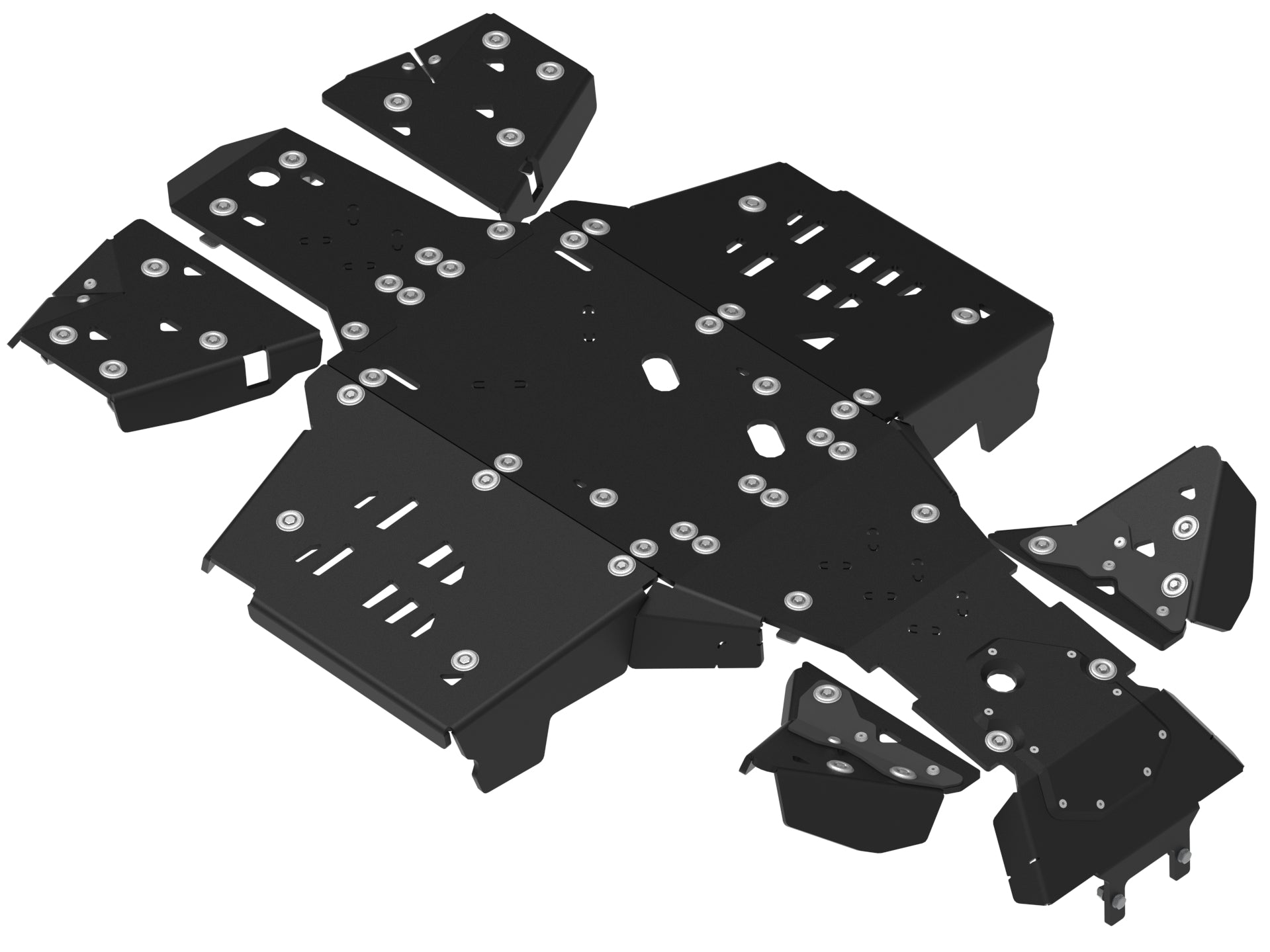 Plastikinis dugno apsaugų komplektas Can-Am Outlander 850 / 1000 G3 (nuo 2025 m.)