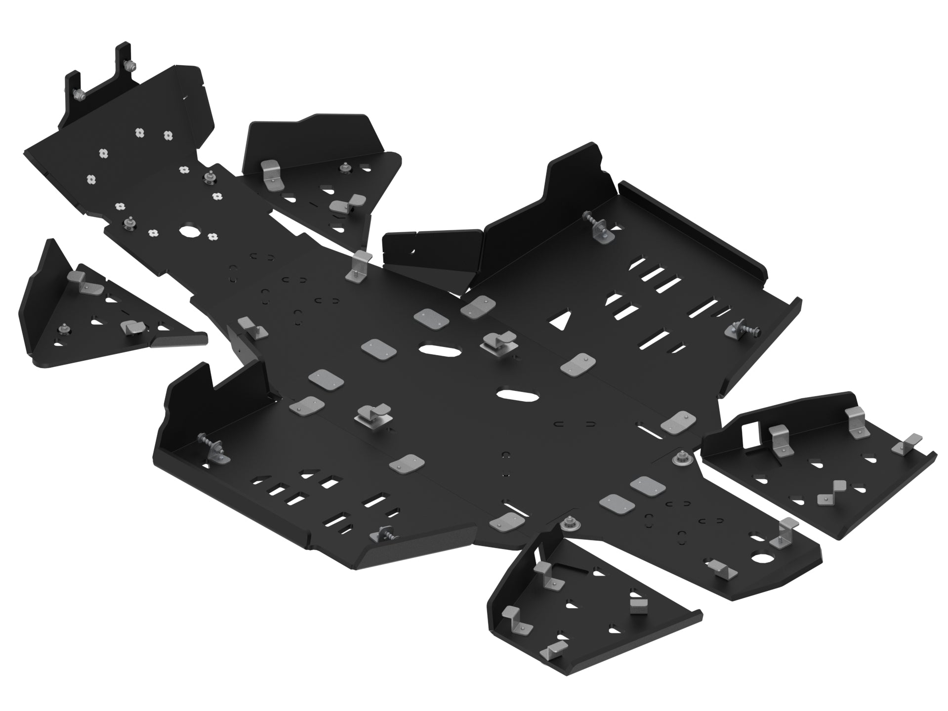 Plastikinė dugno apsauga (pilnas komplektas) – Can-Am G3 Outlander 500 / 700 (2023+), Outlander PRO / PRO XU (2024+)
