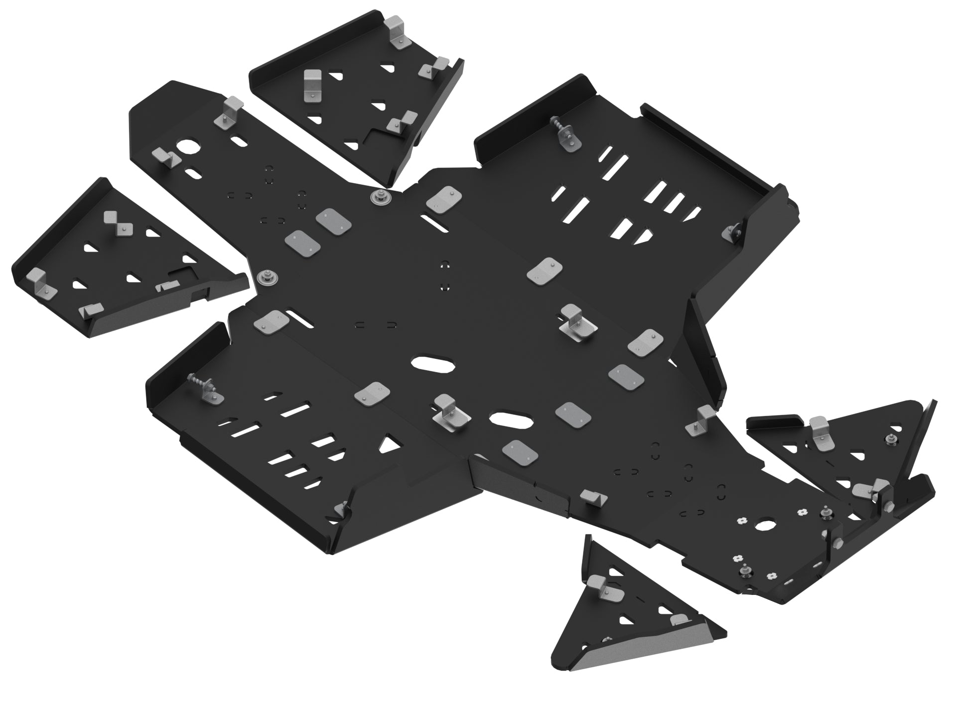 Plastikinė dugno apsauga (pilnas komplektas) – Can-Am G3 Outlander 500 / 700 (2023+), Outlander PRO / PRO XU (2024+)