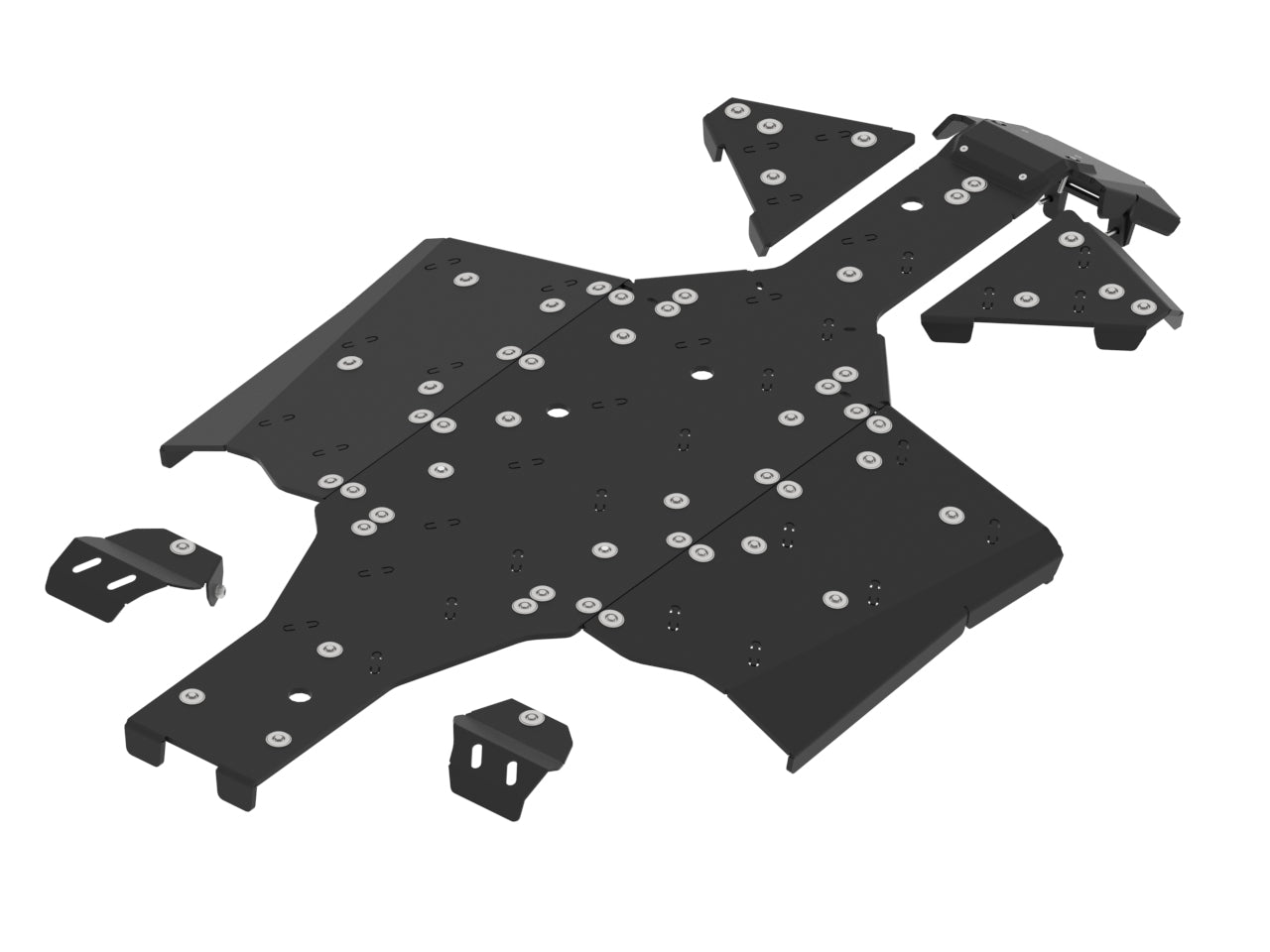 Plastikinis dugno apsaugų komplektas QJMOTOR SFA 600 & SFA 1000 (nuo 2025 m.)