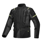 LS2 Narvik Man Jacket Grey Black H-V Yellow