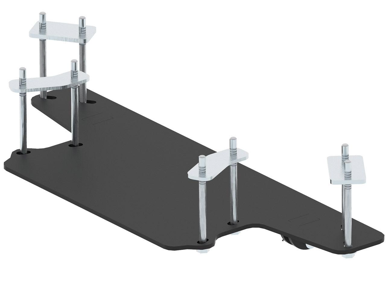 Mid-mount adapter: Polaris Ranger 570 SP (from 2022), Polaris Ranger 570 Nordic Pro (from 2022)