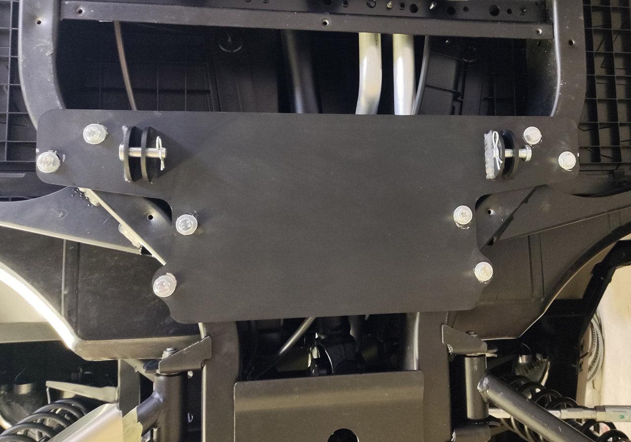 Mid-mount adapter: Polaris Ranger 570 SP (from 2022), Polaris Ranger 570 Nordic Pro (from 2022)
