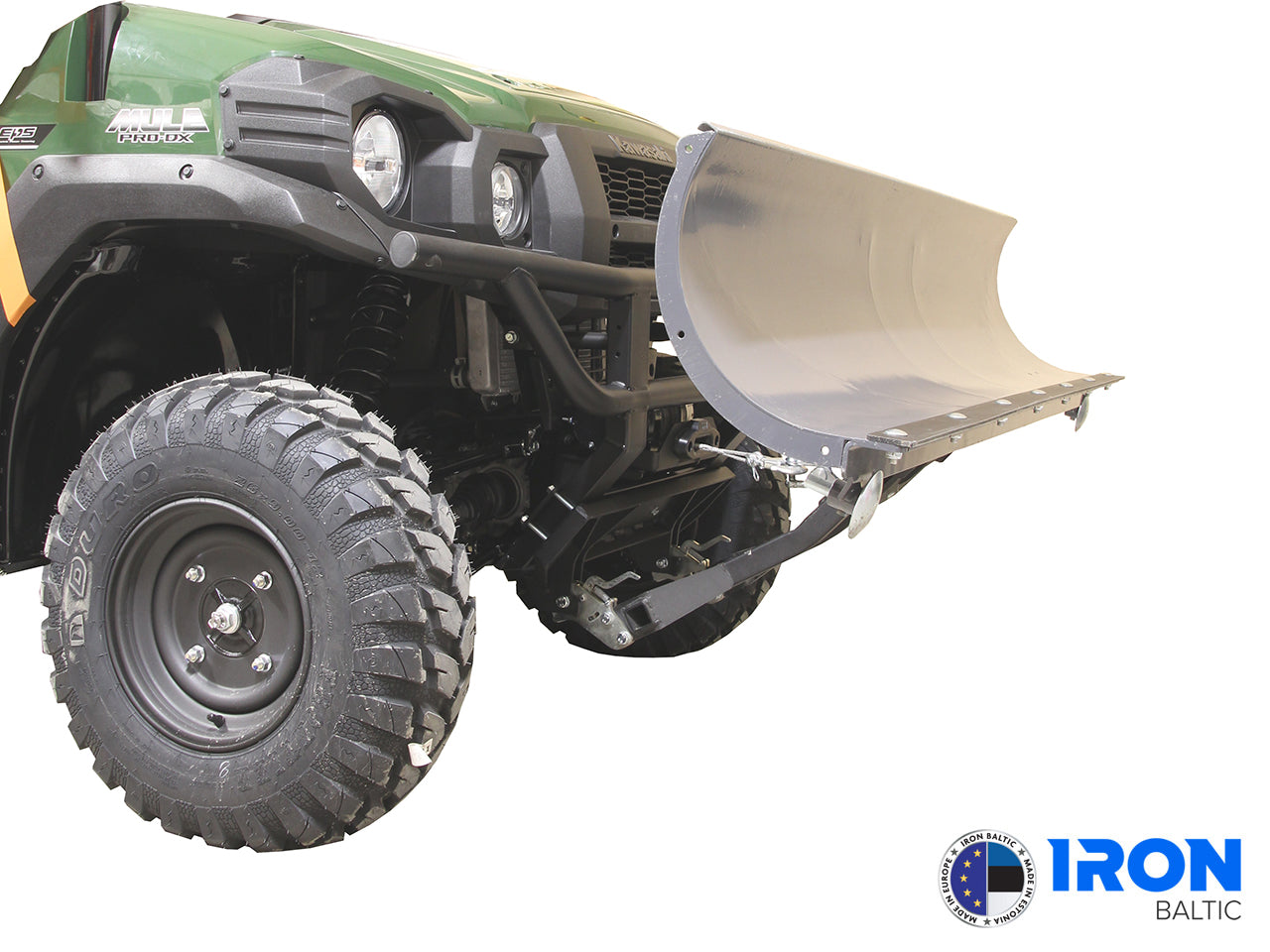Priekinių tvirtinimo adapteris: Kawasaki Mule PRO-DX (2017+)