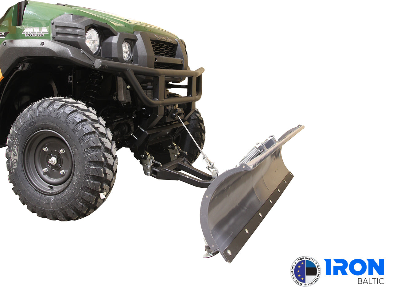 Priekinių tvirtinimo adapteris: Kawasaki Mule PRO-DX (2017+)
