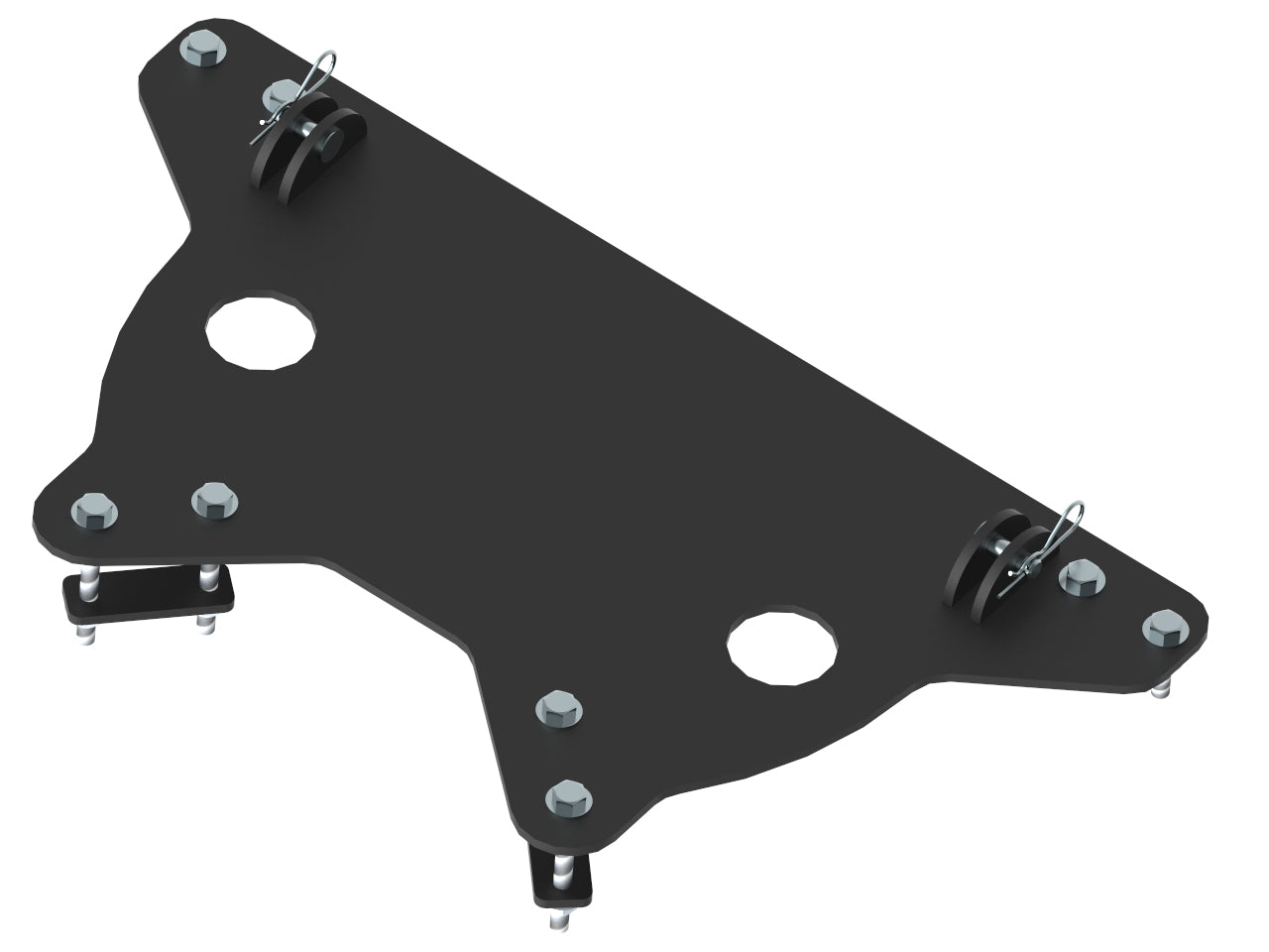 Middle mounting adapter: CFMOTO CFORCE 850: CFORCE 1000: CFORCE 1000 OVERLAND: model years...-2023