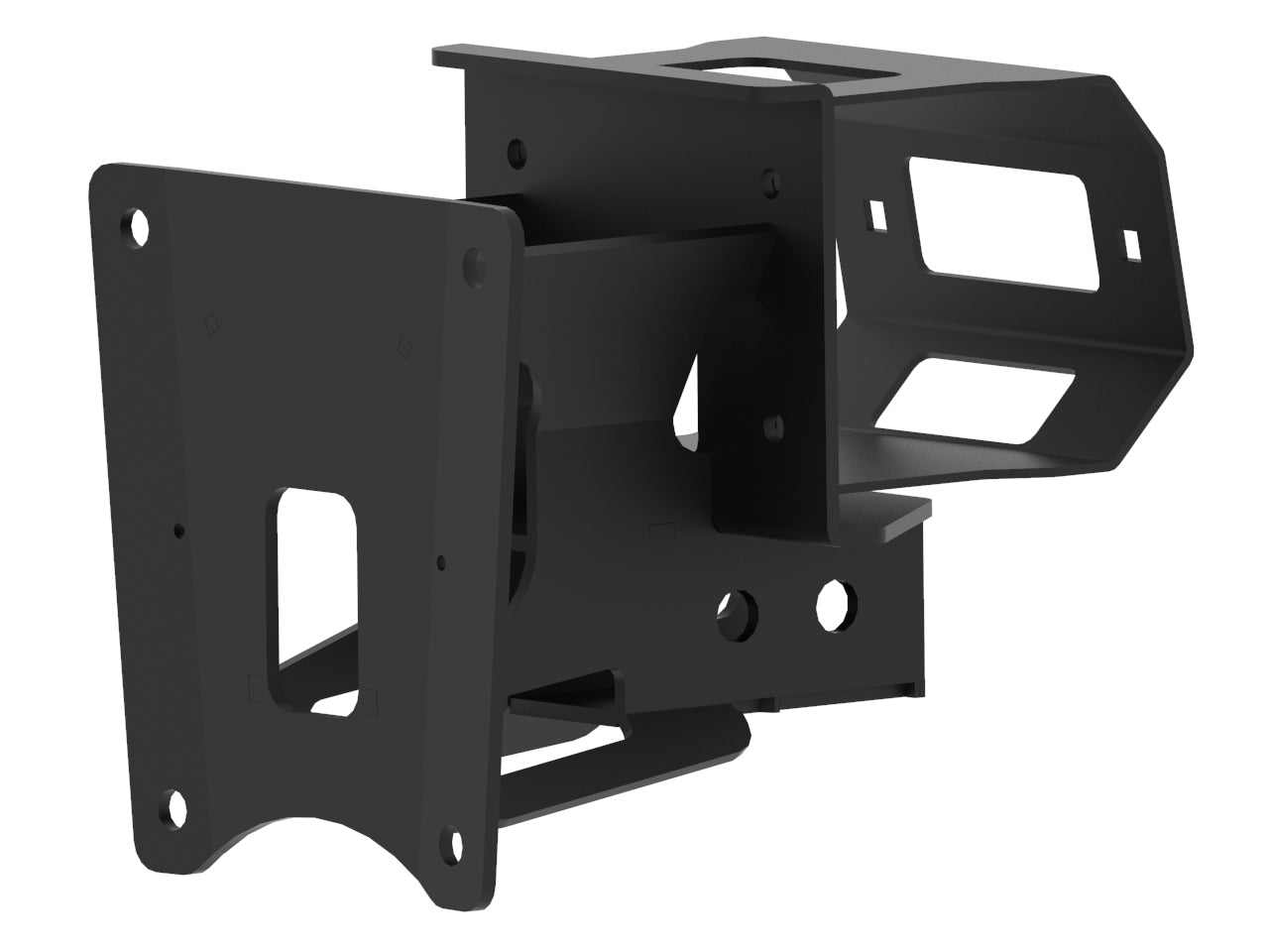 Rear Winch Mount Kit: Polaris RZR PRO XP