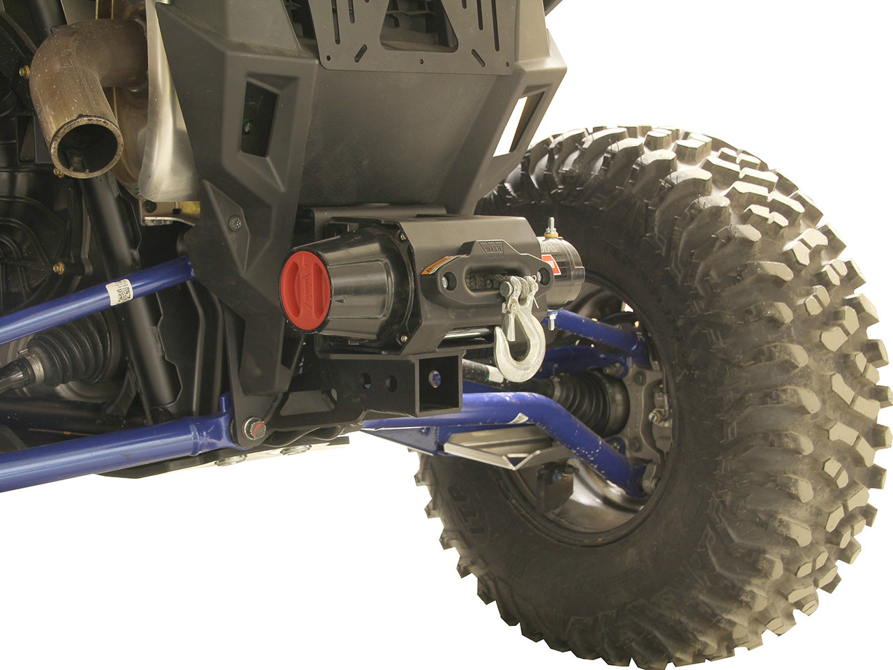 Rear Winch Mount Kit: Polaris RZR PRO XP