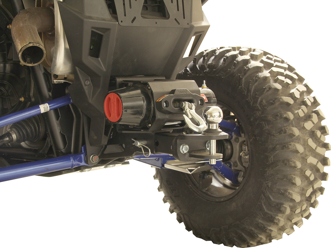 Rear Winch Mount Kit: Polaris RZR PRO XP