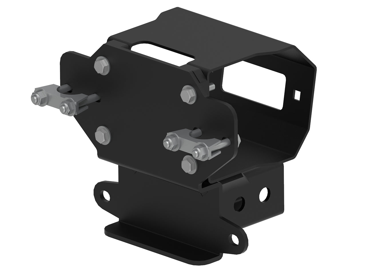 Rear winch mounting kit + 2" hitch: LONCIN XWOLF 700 (-2023)