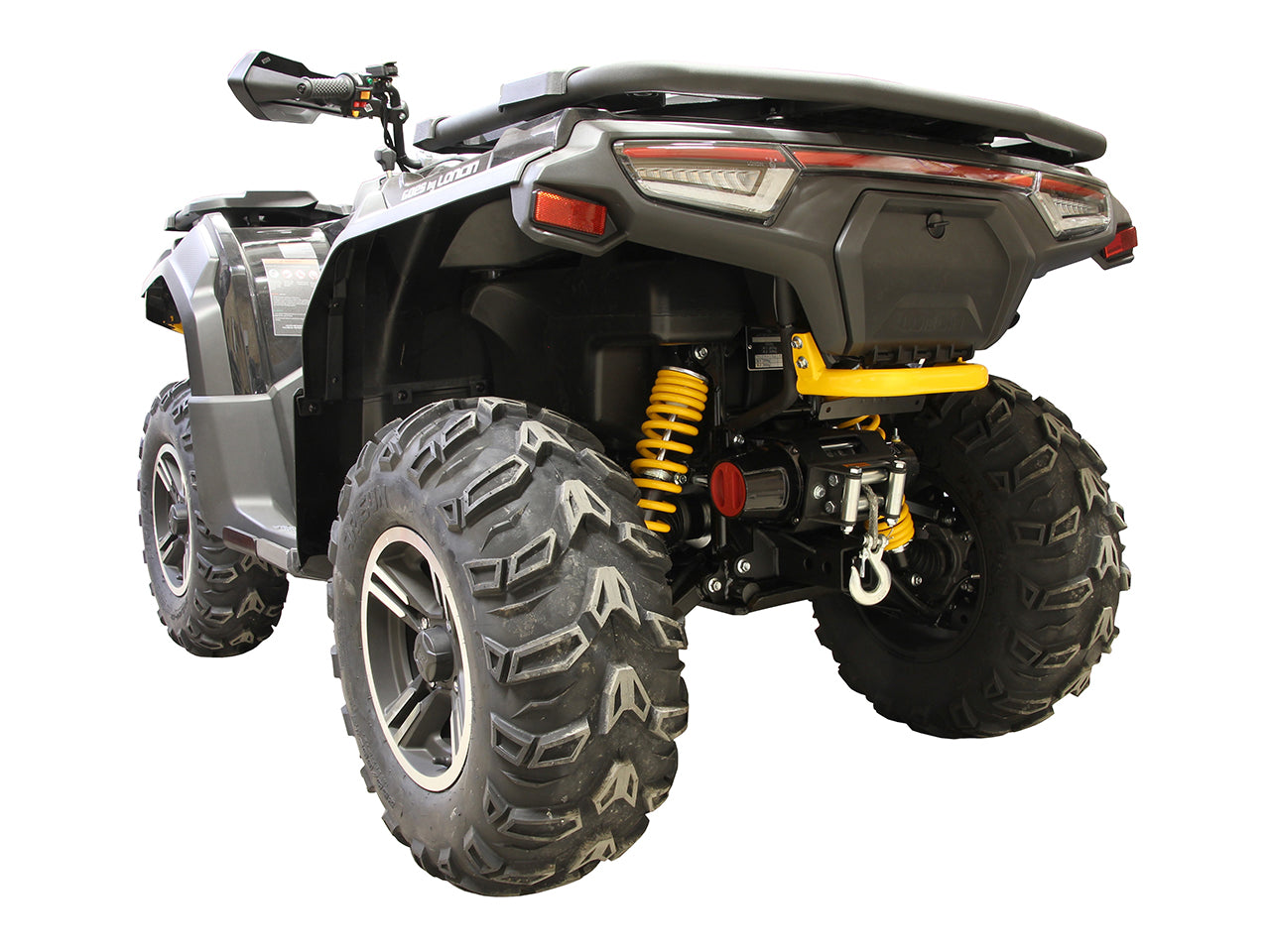 Rear winch mounting kit + 2" hitch: LONCIN XWOLF 700 (-2023)