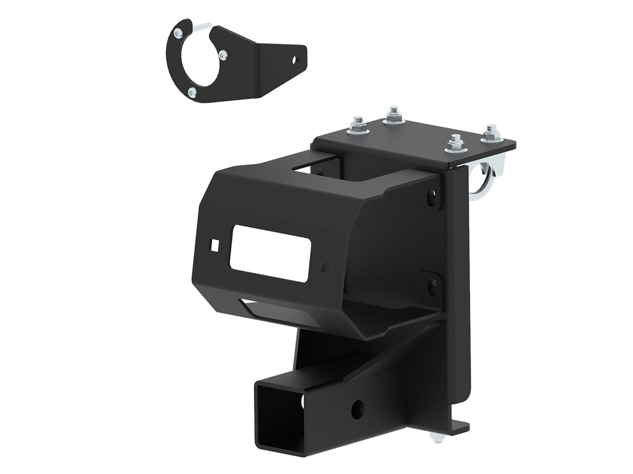 Winch mounting kit in the rear + 2" hitch receiver: Polaris Sportsman 500 / 570 (2011+); Polaris Sportsman 800 (2011+)