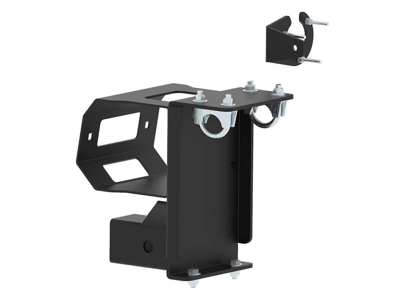 Winch mounting kit in the rear + 2" hitch receiver: Polaris Sportsman 500 / 570 (2011+); Polaris Sportsman 800 (2011+)