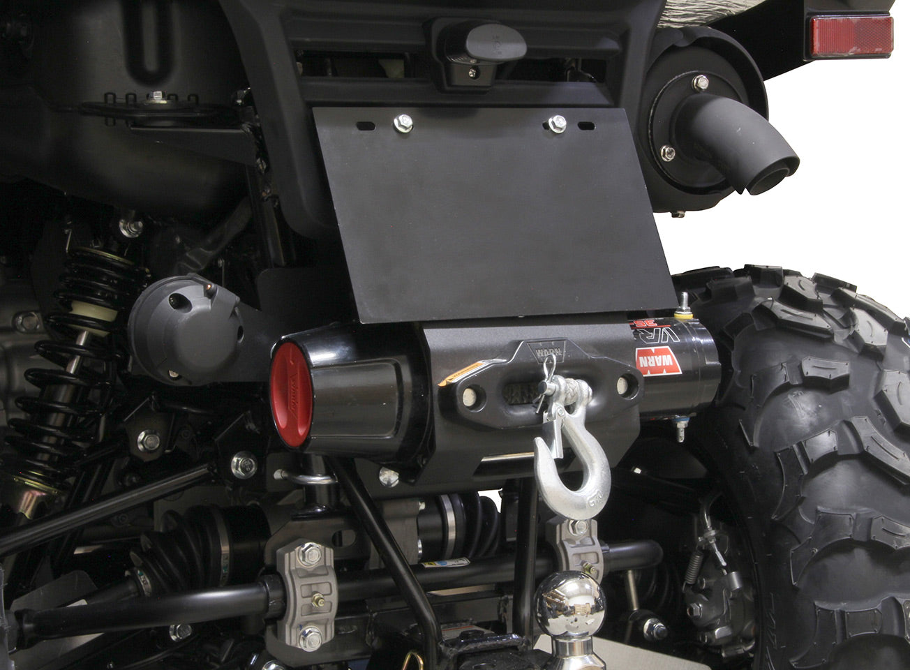 Rear Winch Mount Kit: Segway Snarler AT5