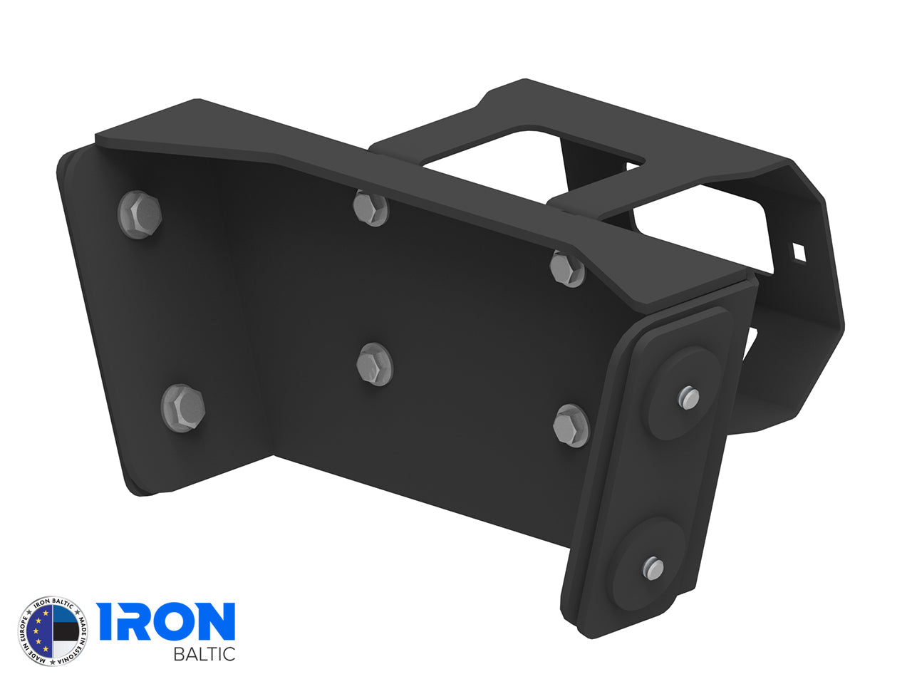 Rear winch mount kit: Kawasaki Mule PRO-DX (2017+)