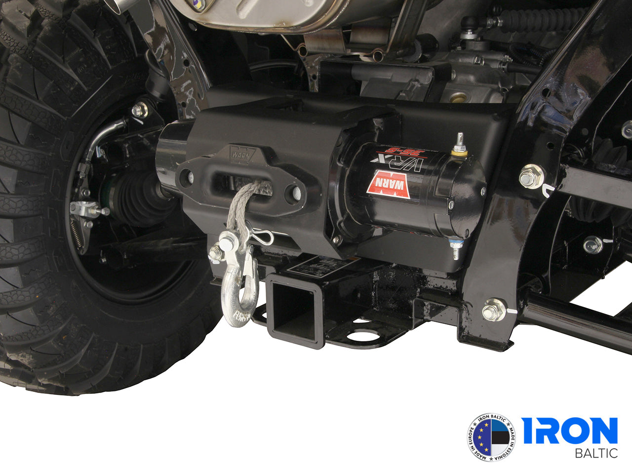 Rear winch mount kit: Kawasaki Mule PRO-DX (2017+)