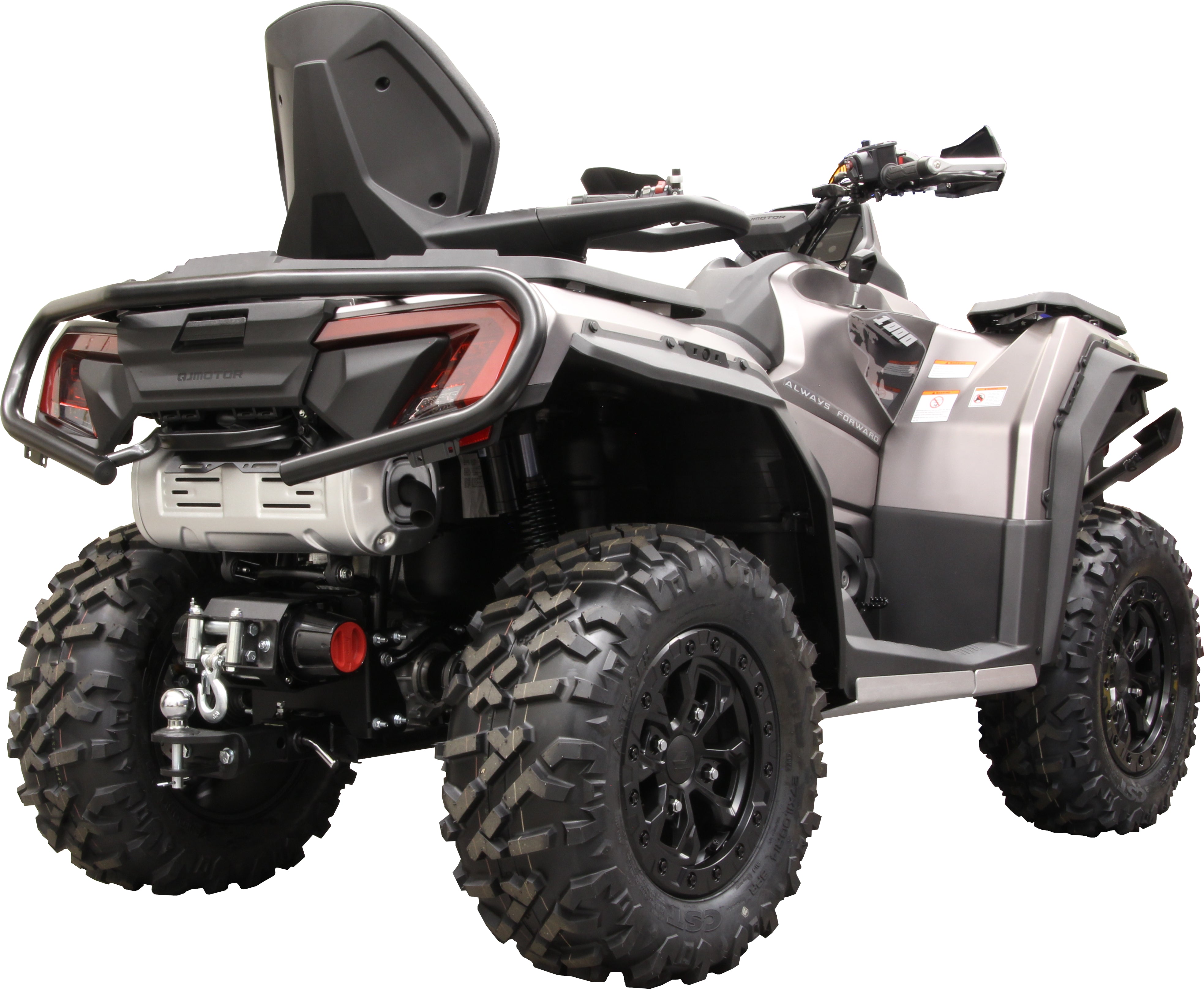 Rear Winch Mounting Kit: QJMOTOR SFA 600 and 1000 (from 2025)