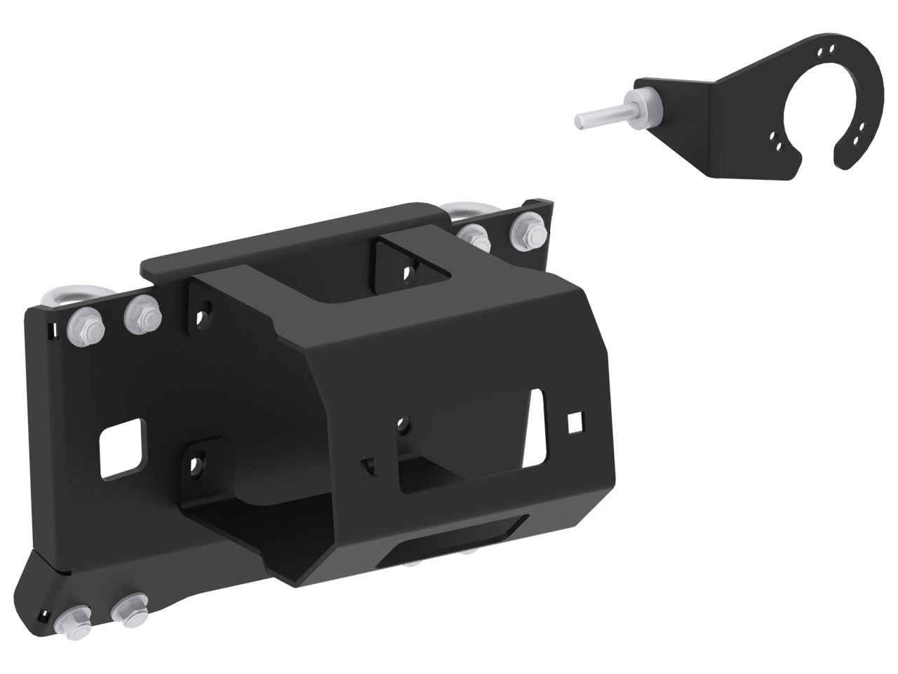 Rear winch mounting kit: AODES Pathcross 525L (from 2025)